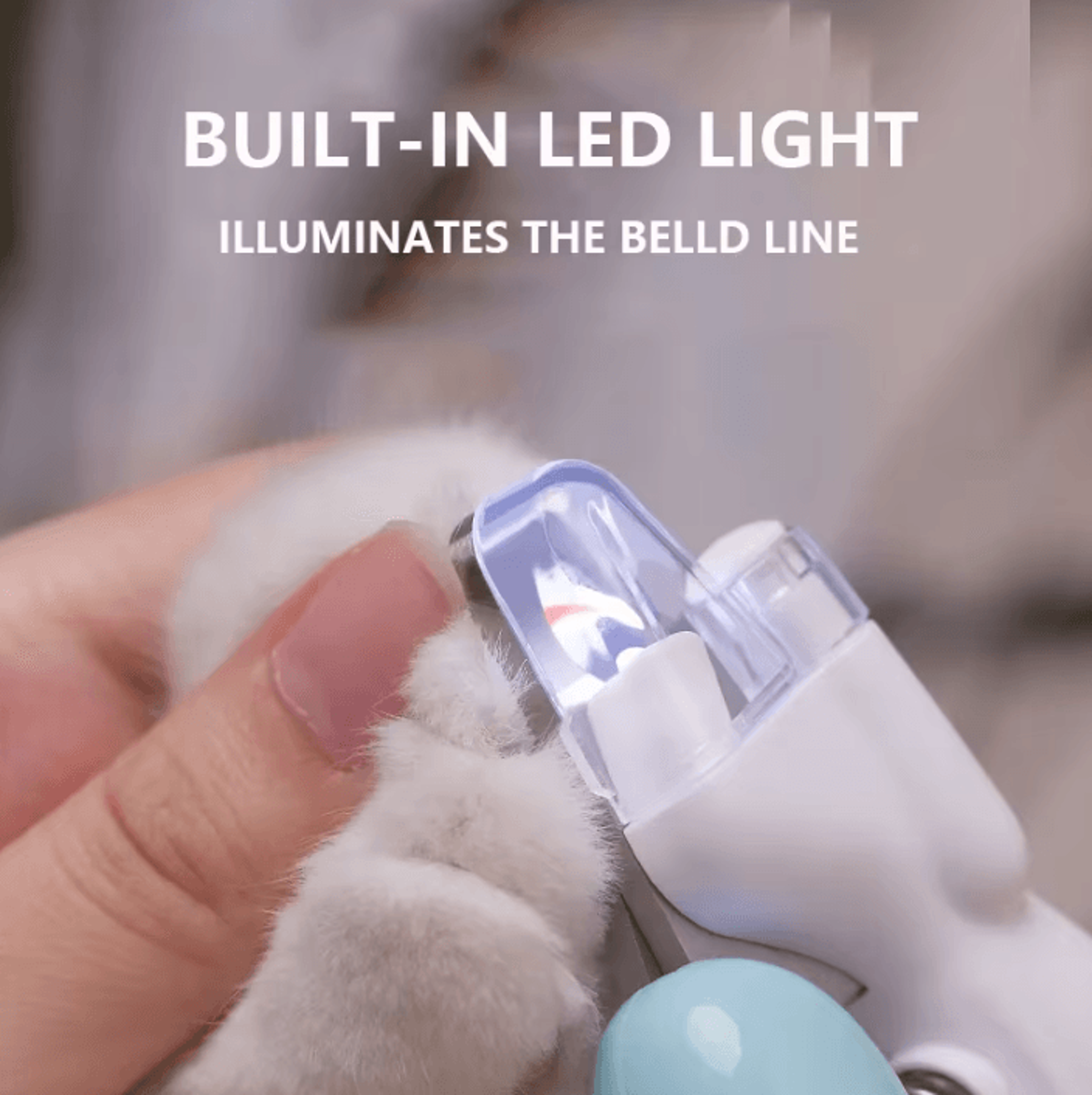 BrightTrim LED Pet Nail Clippers  Professional Grooming Tool 1