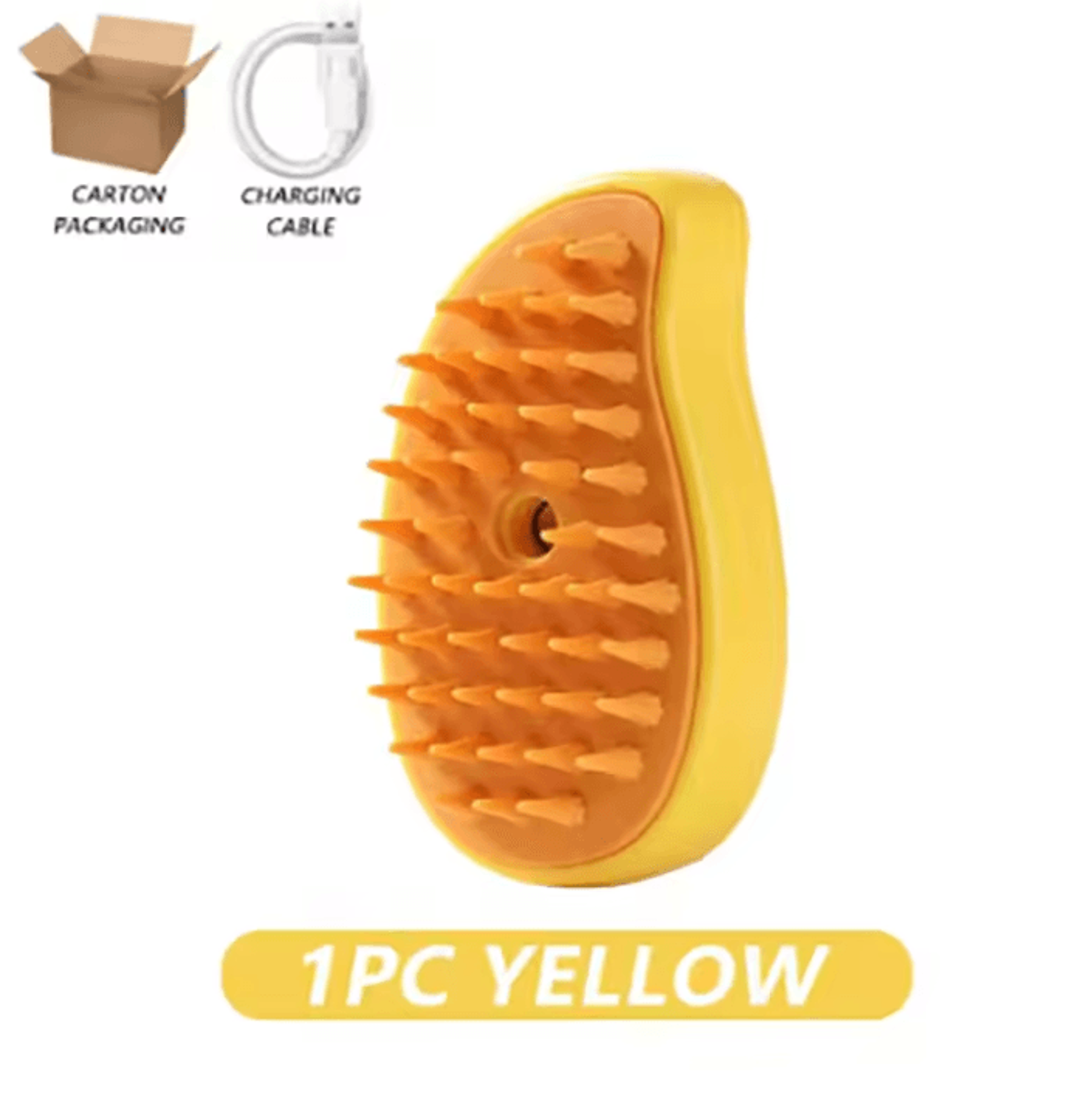 SteamGroom 3in1 Electric Pet Steam Brush  Massage Comb 2
