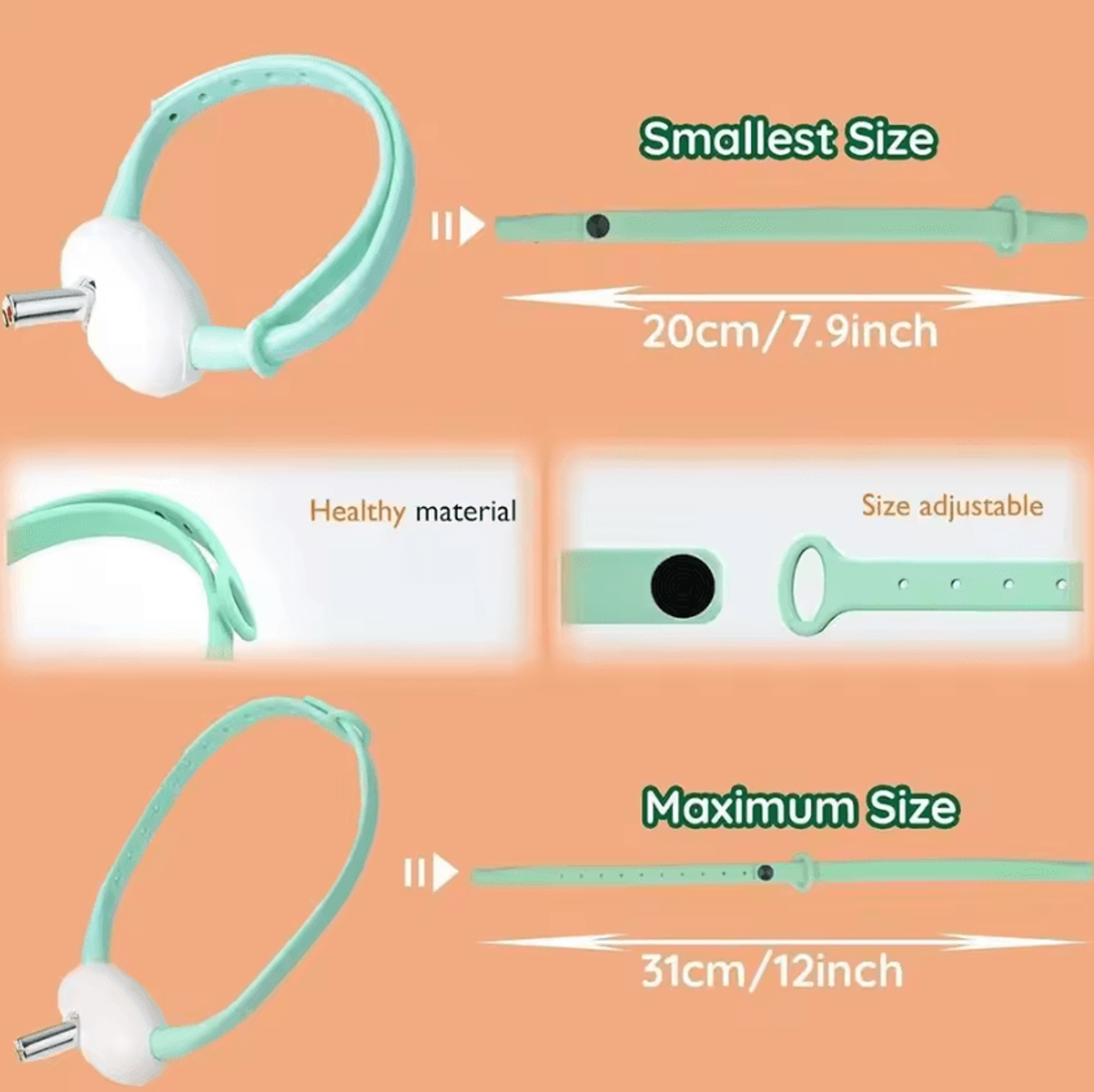 Smart Laser Cat Collar  Rechargeable Interactive Cat Toy For Indoor Cats 1