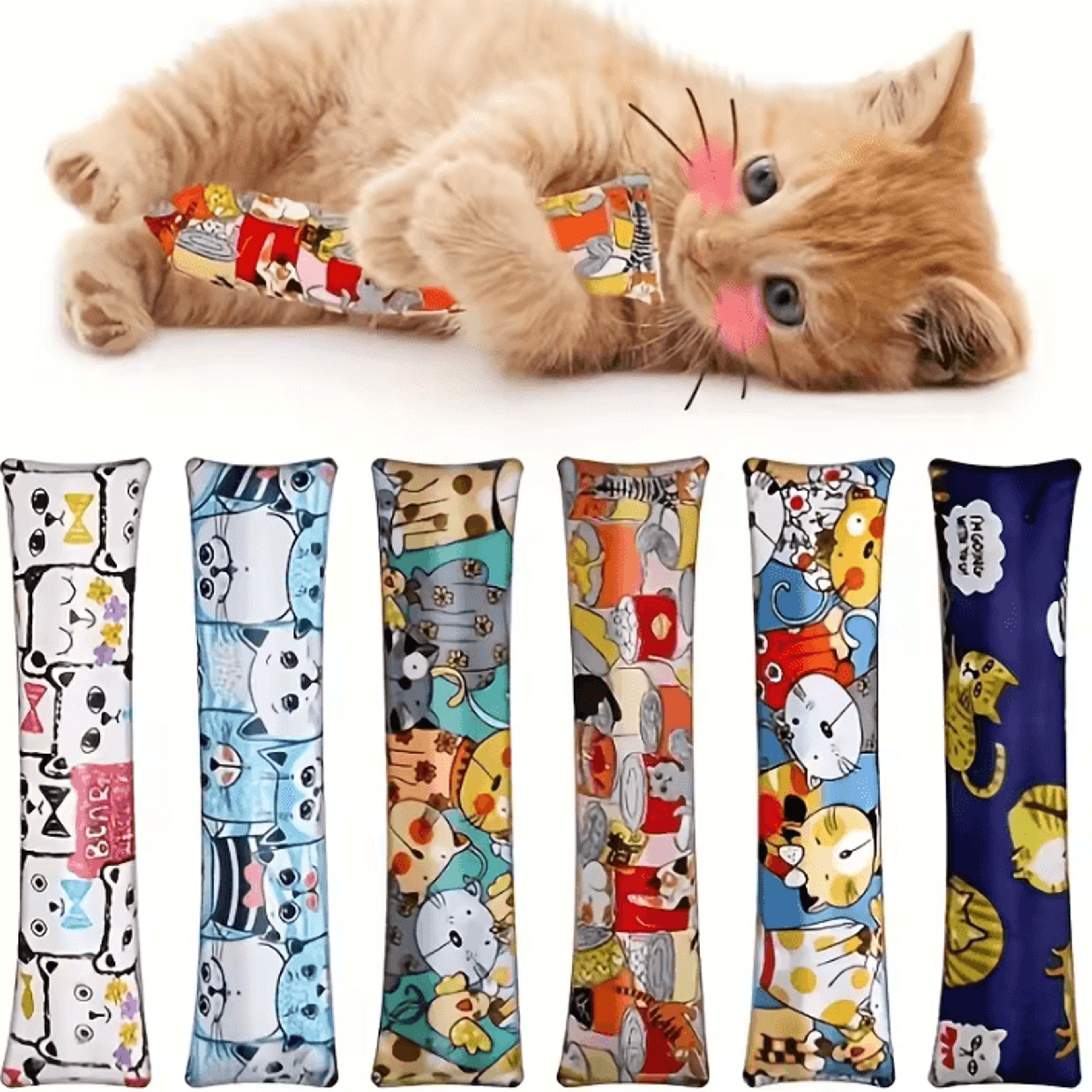 Plush Cat Teaser Wand Toy  Interactive BiteResistant Cat Toy For Active Play 5