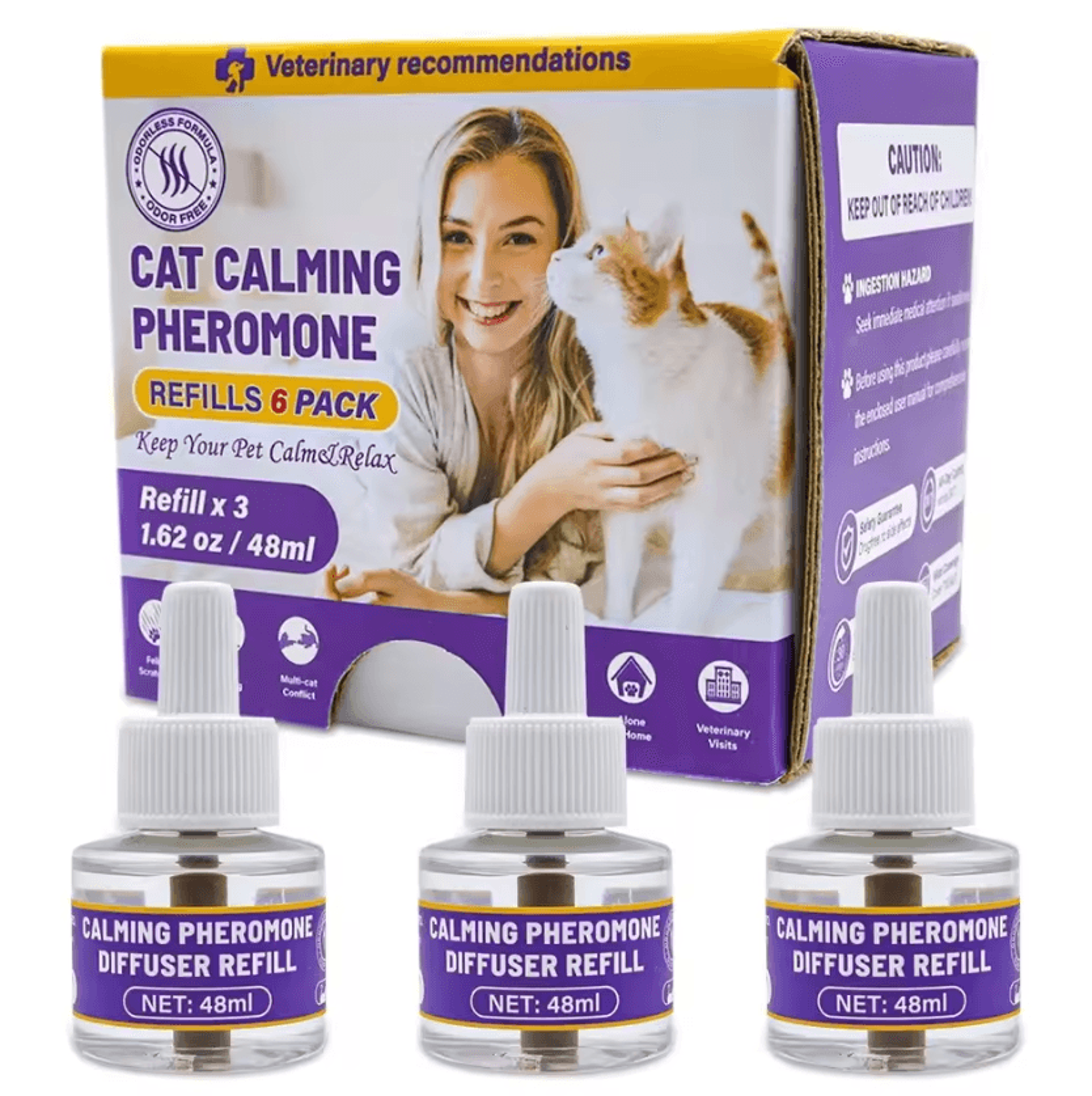 CalmPaws 4in1 Pet Pheromone Diffuser Kit For Cats  Dogs 3