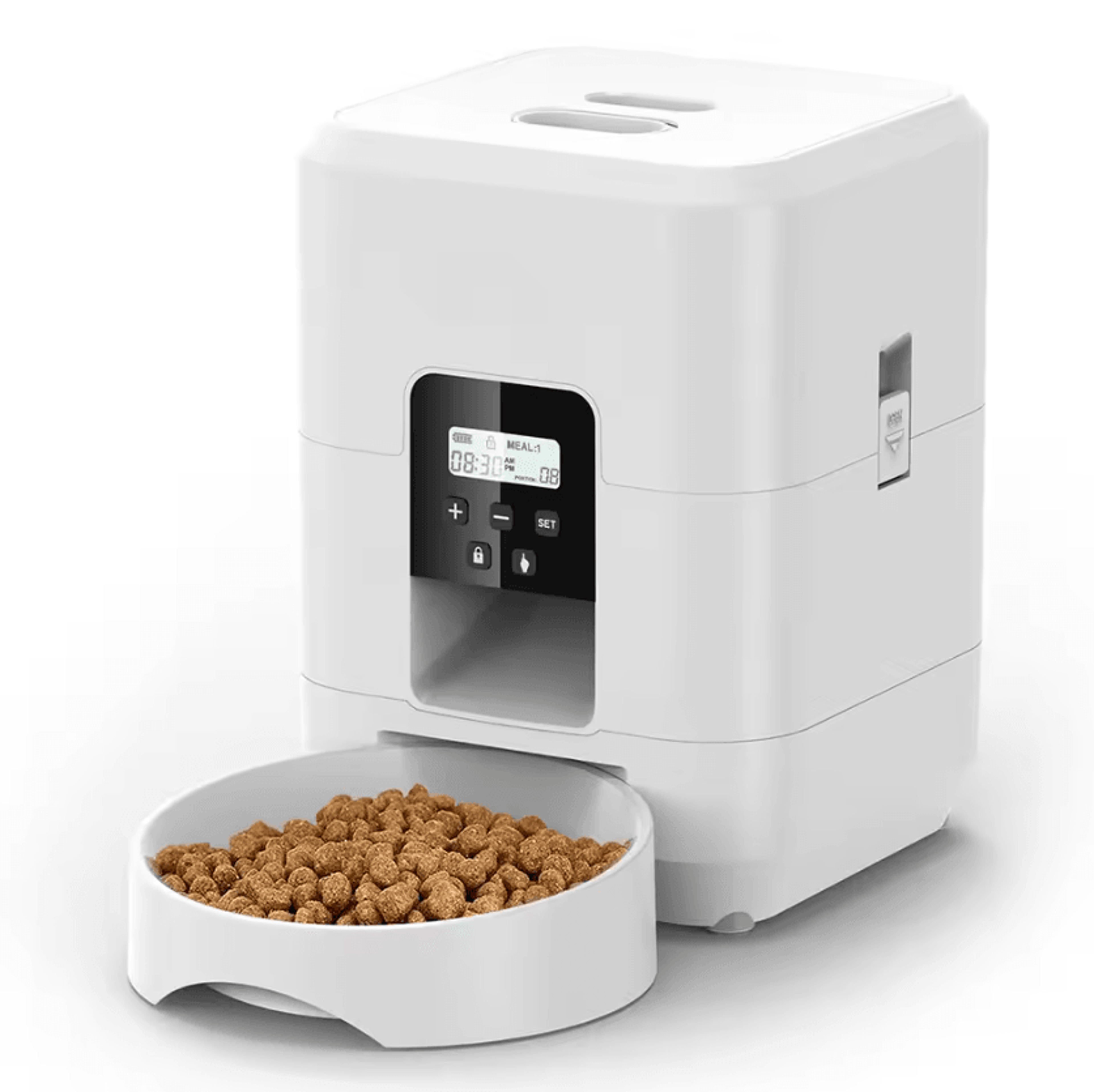Smart WiFi Automatic Pet Feeder With Camera  Timer  2L Remote Feeding System 3