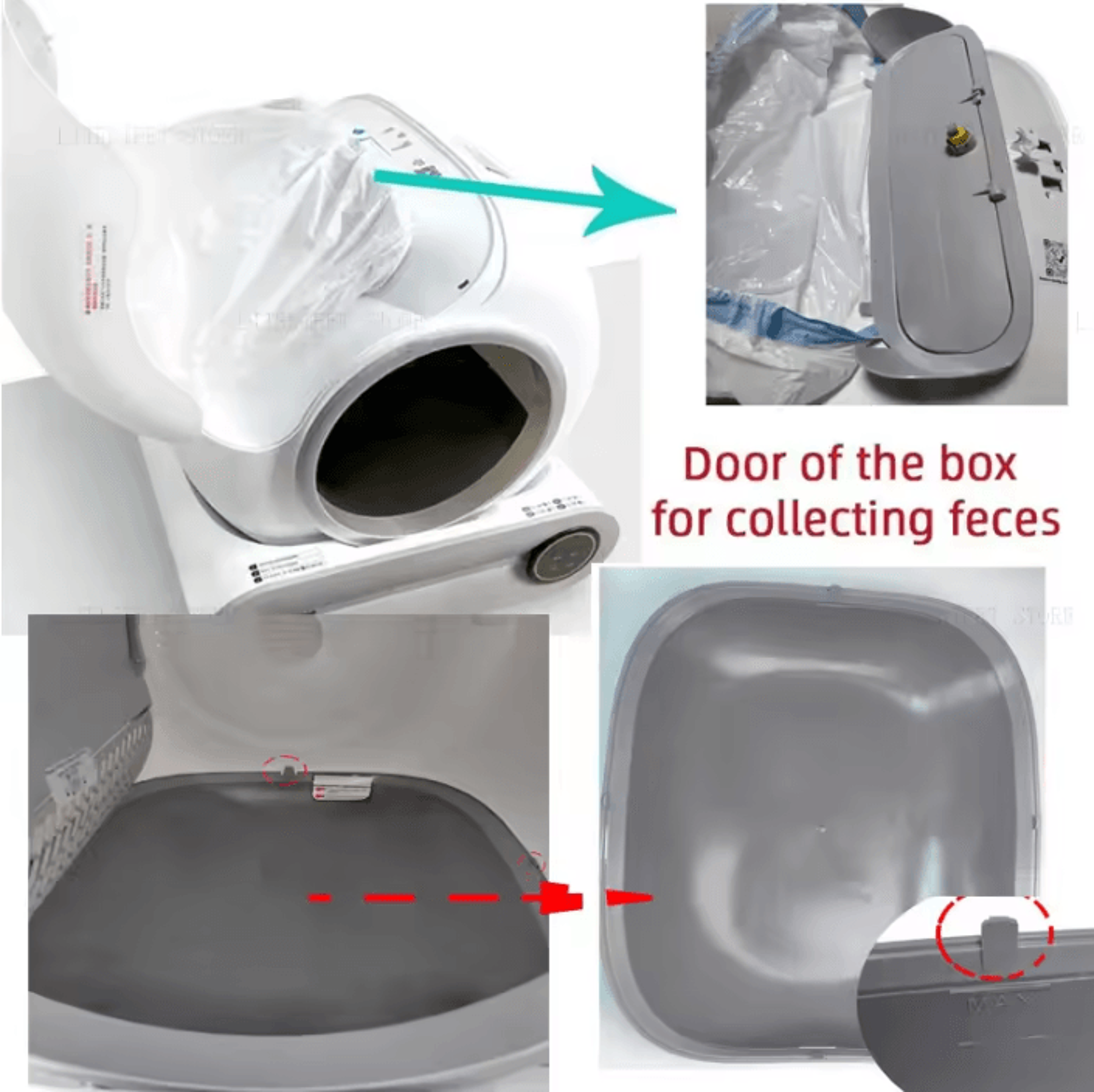 CleanFlow Litter Filter Bin  Capsule Door Replacement Kit 0