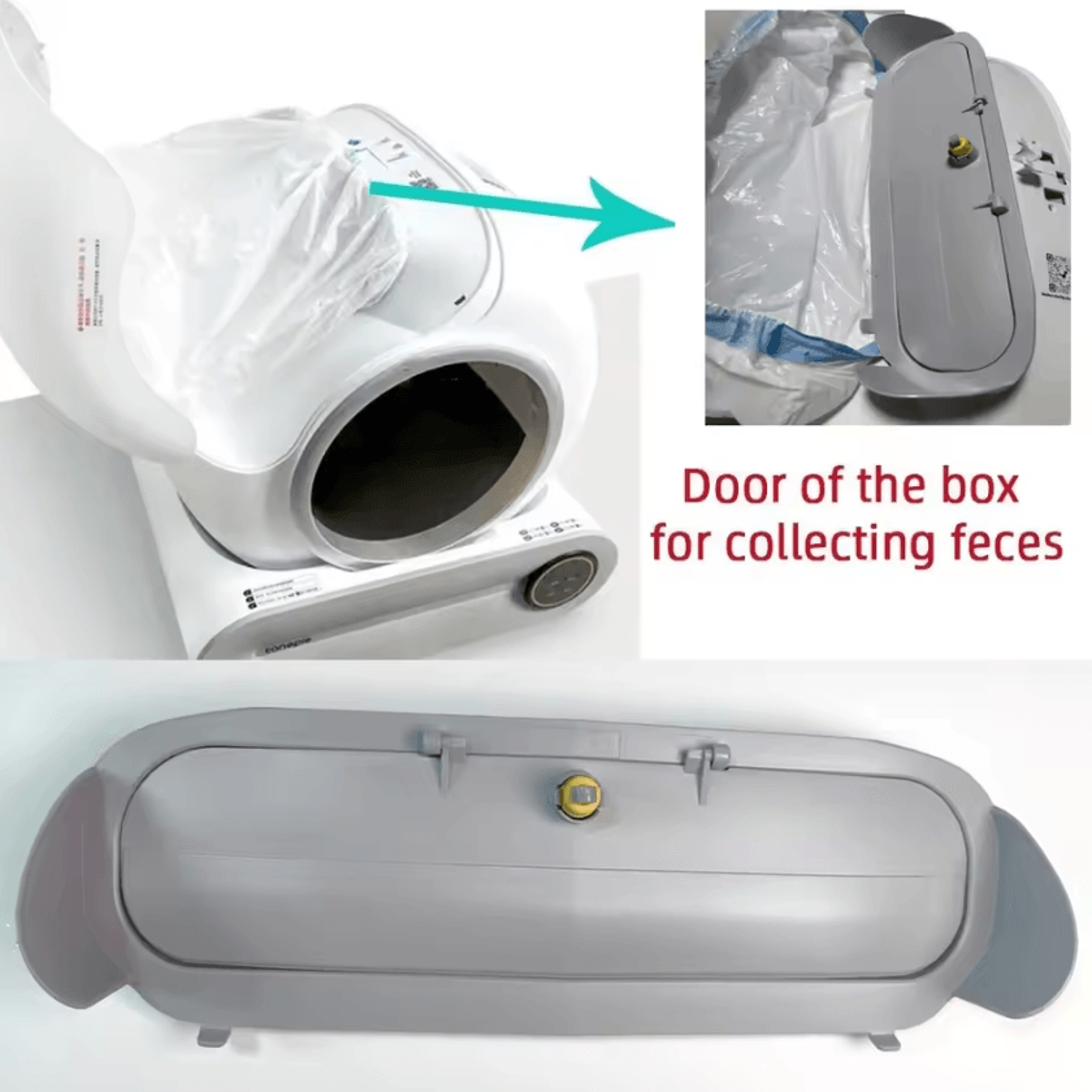 CleanFlow Litter Filter Bin  Capsule Door Replacement Kit 2