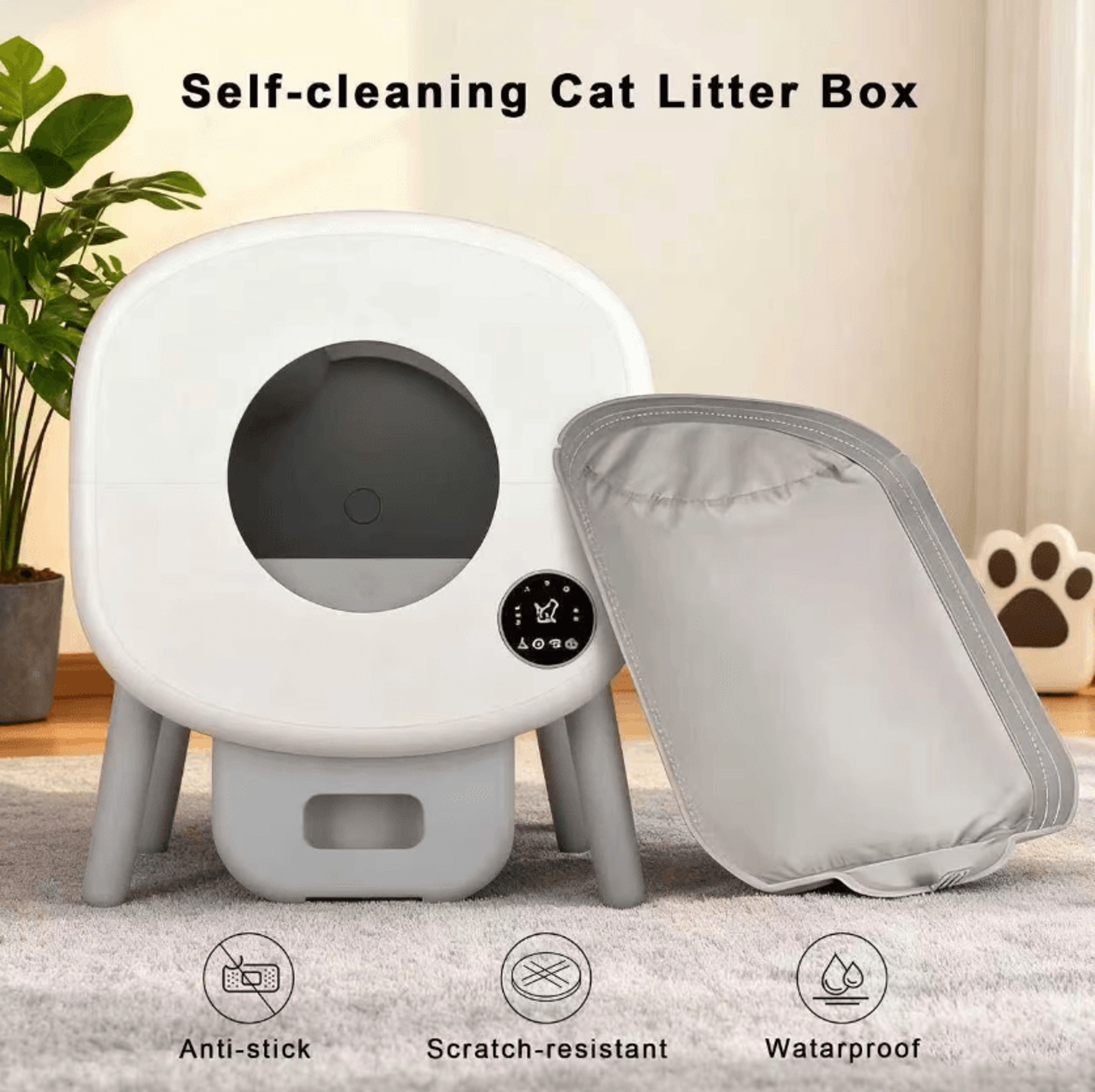 CleanNest Soft Liner For Automatic Cat Litter Boxes 0