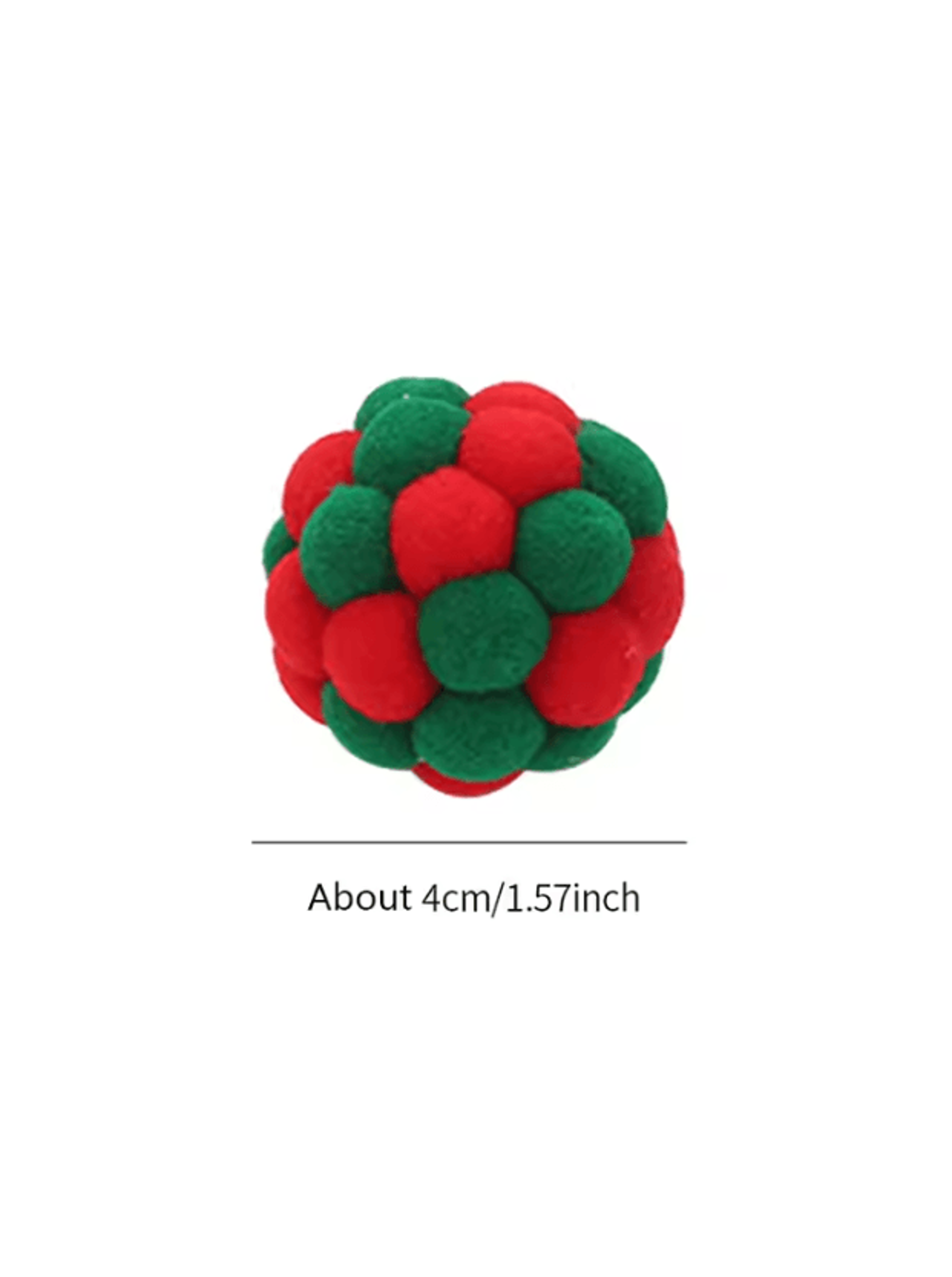 RainbowBounce Handmade Bell Ball Cat Toy 2