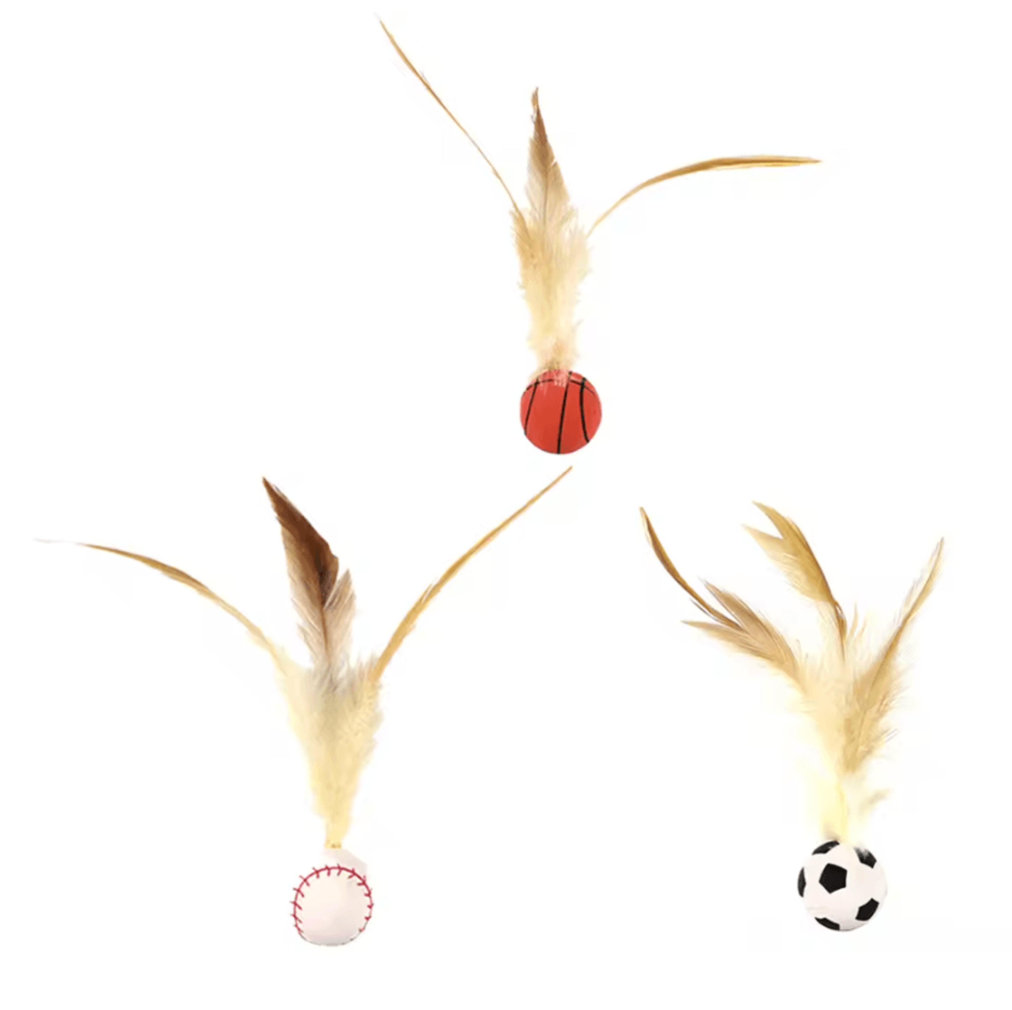 FeatherBounce Interactive Training Ball For Cats 5