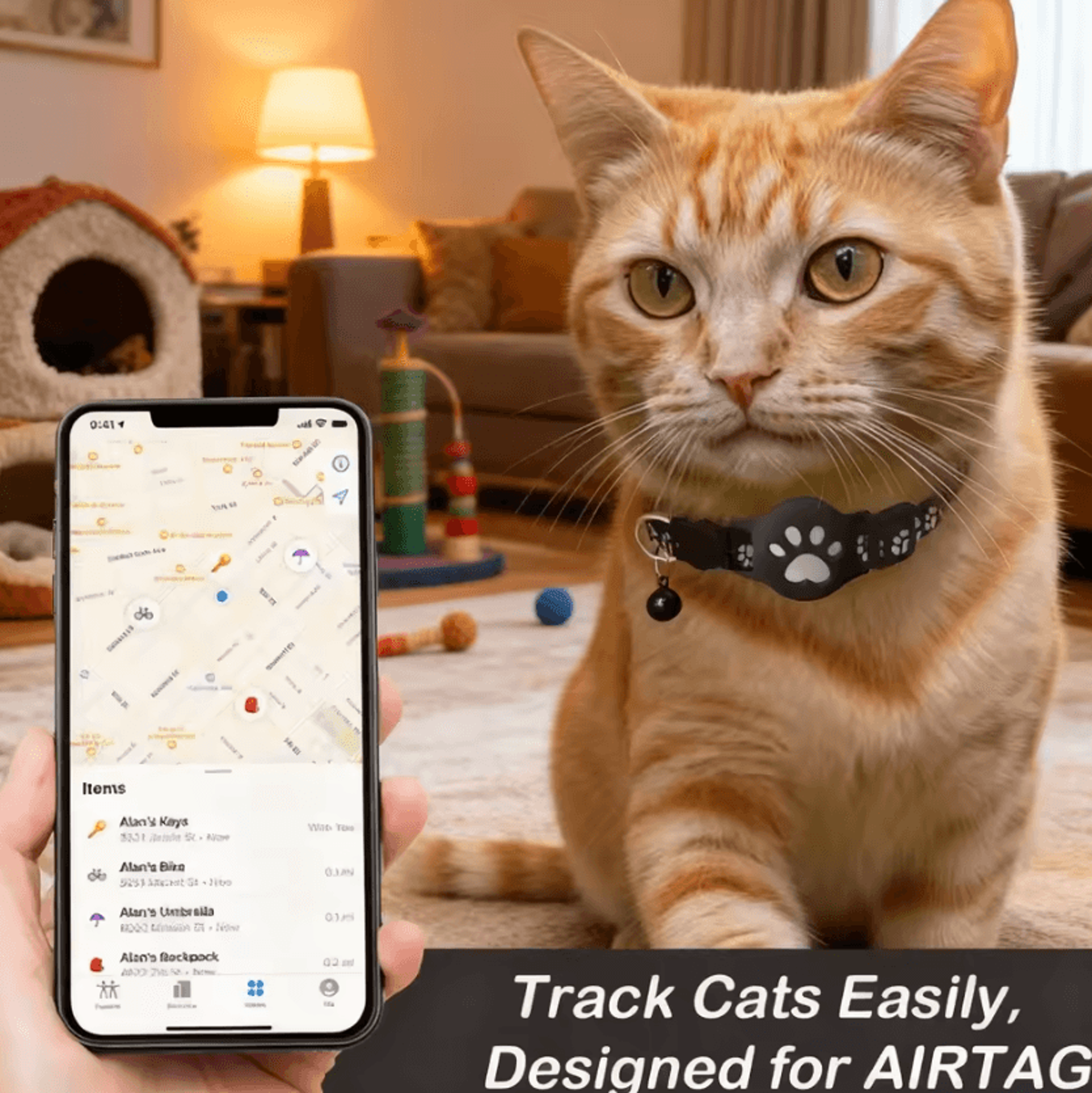 SmartTrack Reflective GPS Cat Safety Collar 2