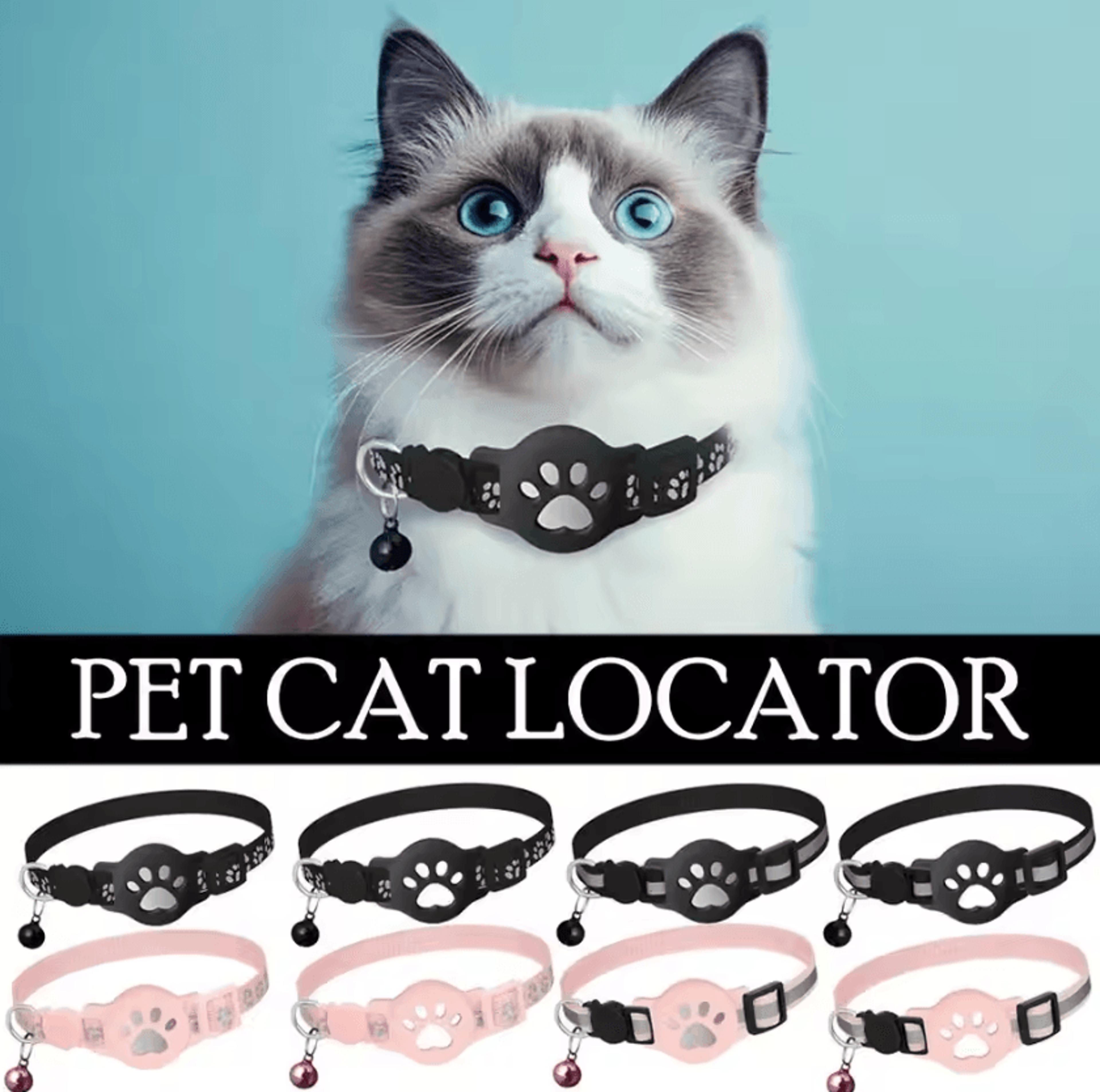 SmartTrack Reflective GPS Cat Safety Collar 3