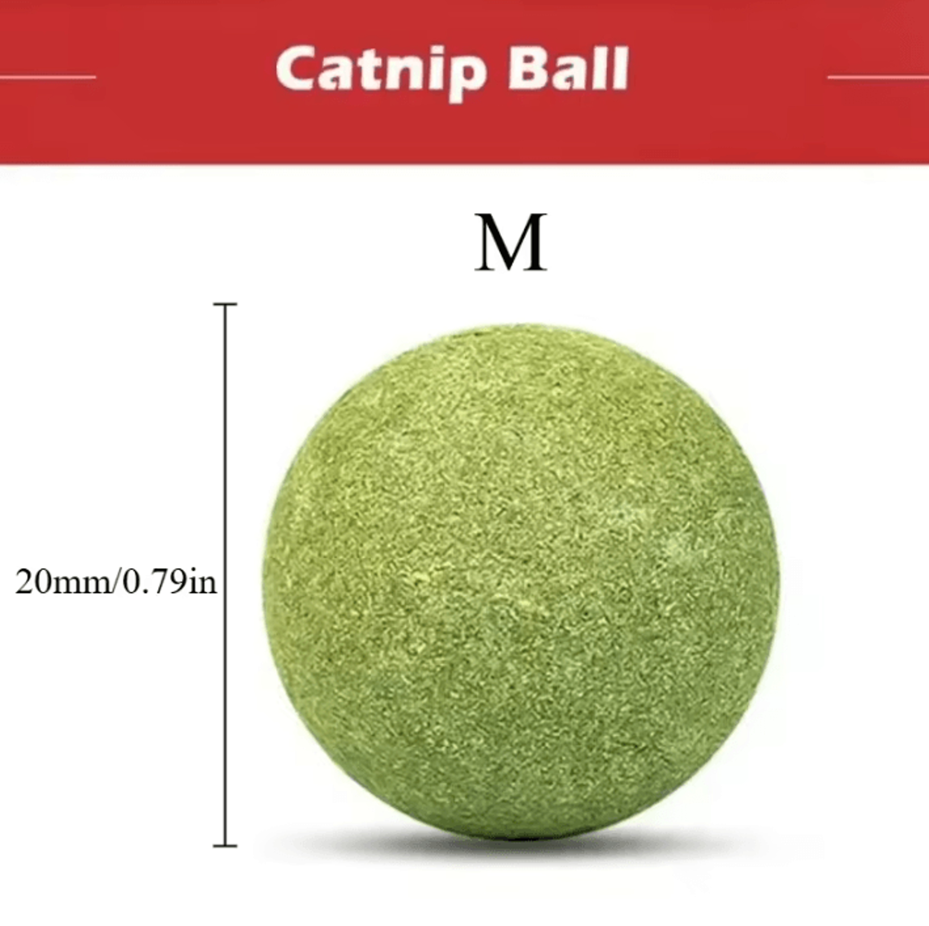 PurePurr Natural Catnip Lick Ball Set 4