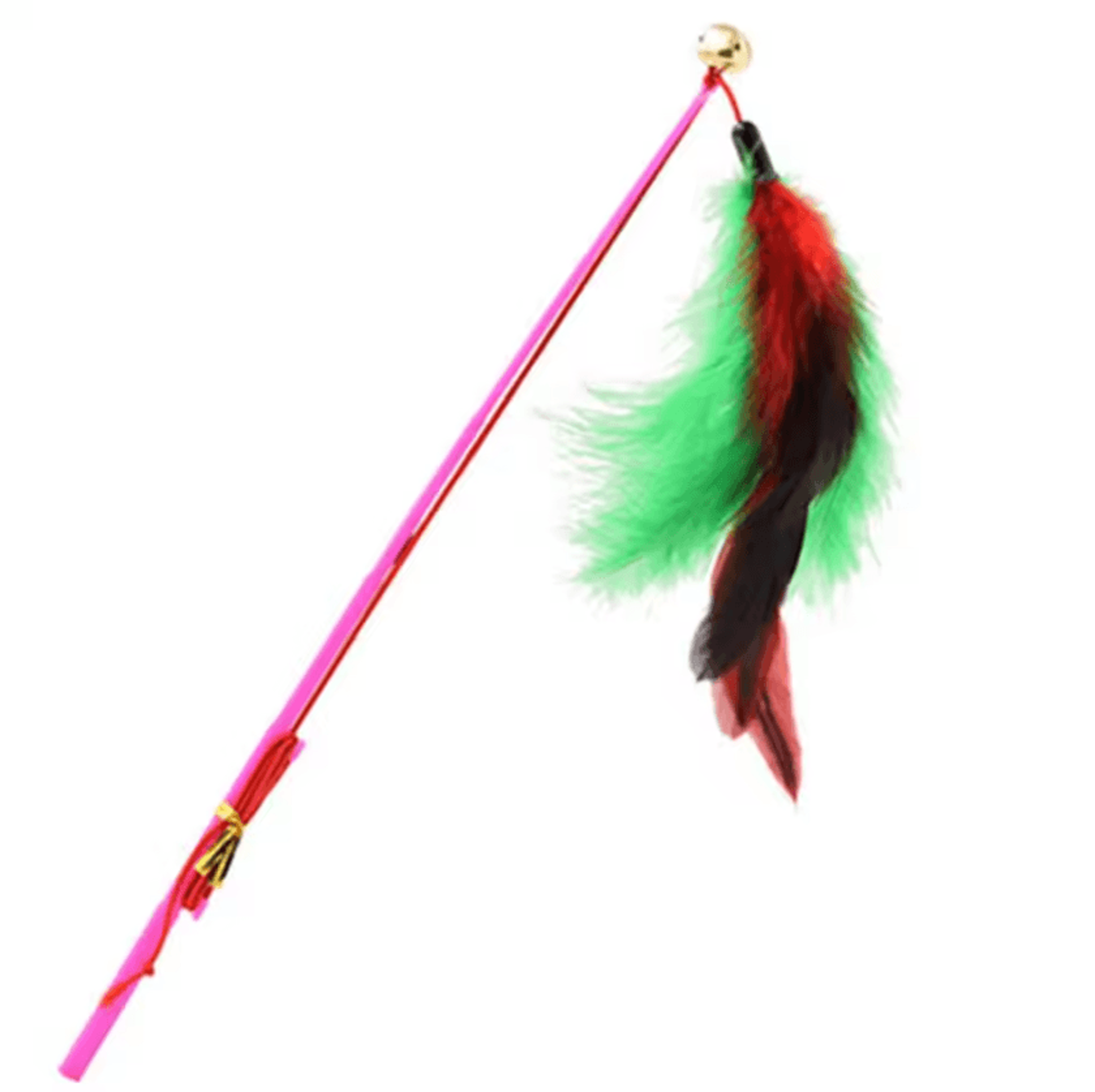 FeatherBell Interactive Cat Wand Toy 4
