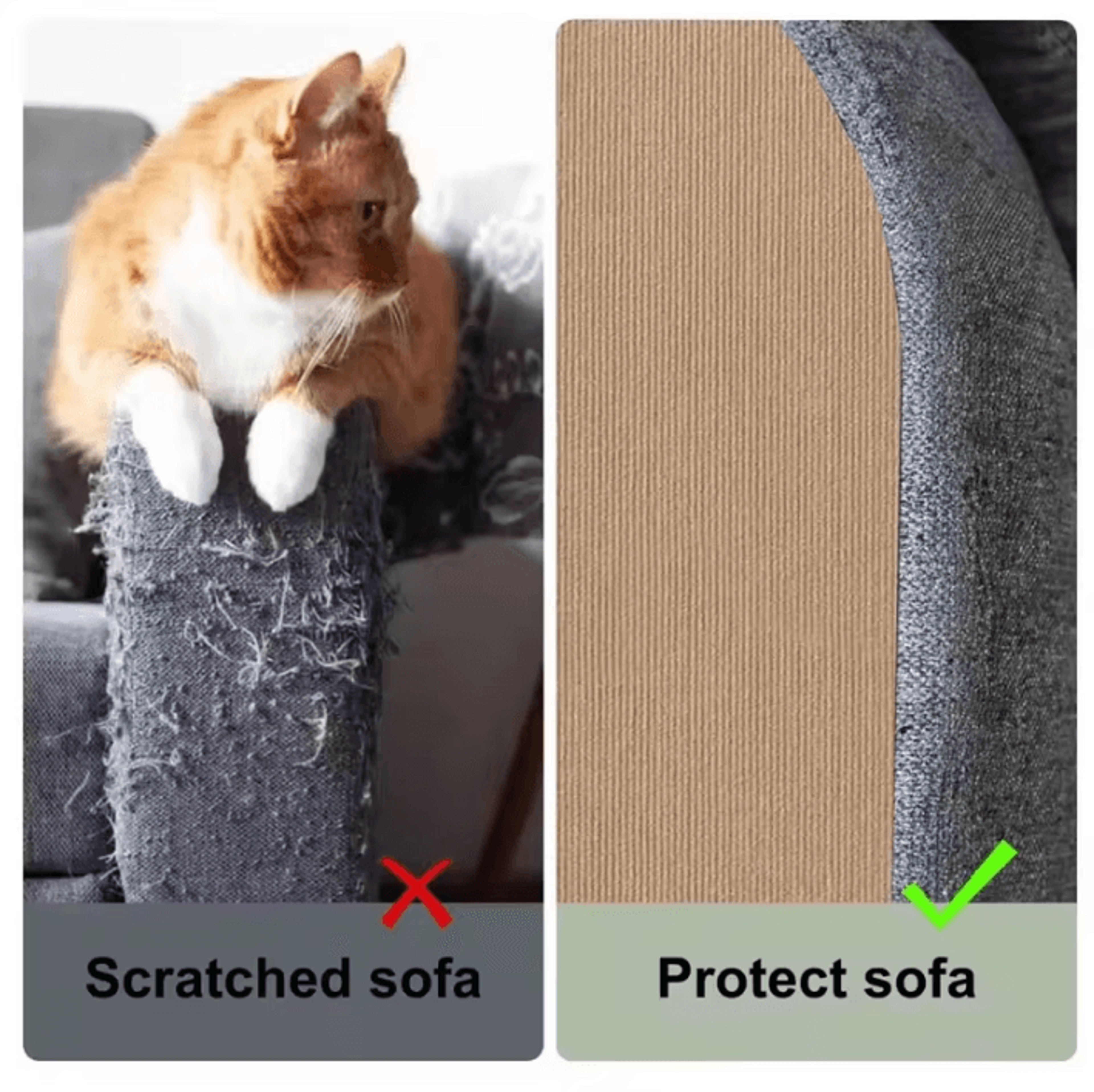 ScratchShield SelfAdhesive Cat Scratch Protector Mat 2