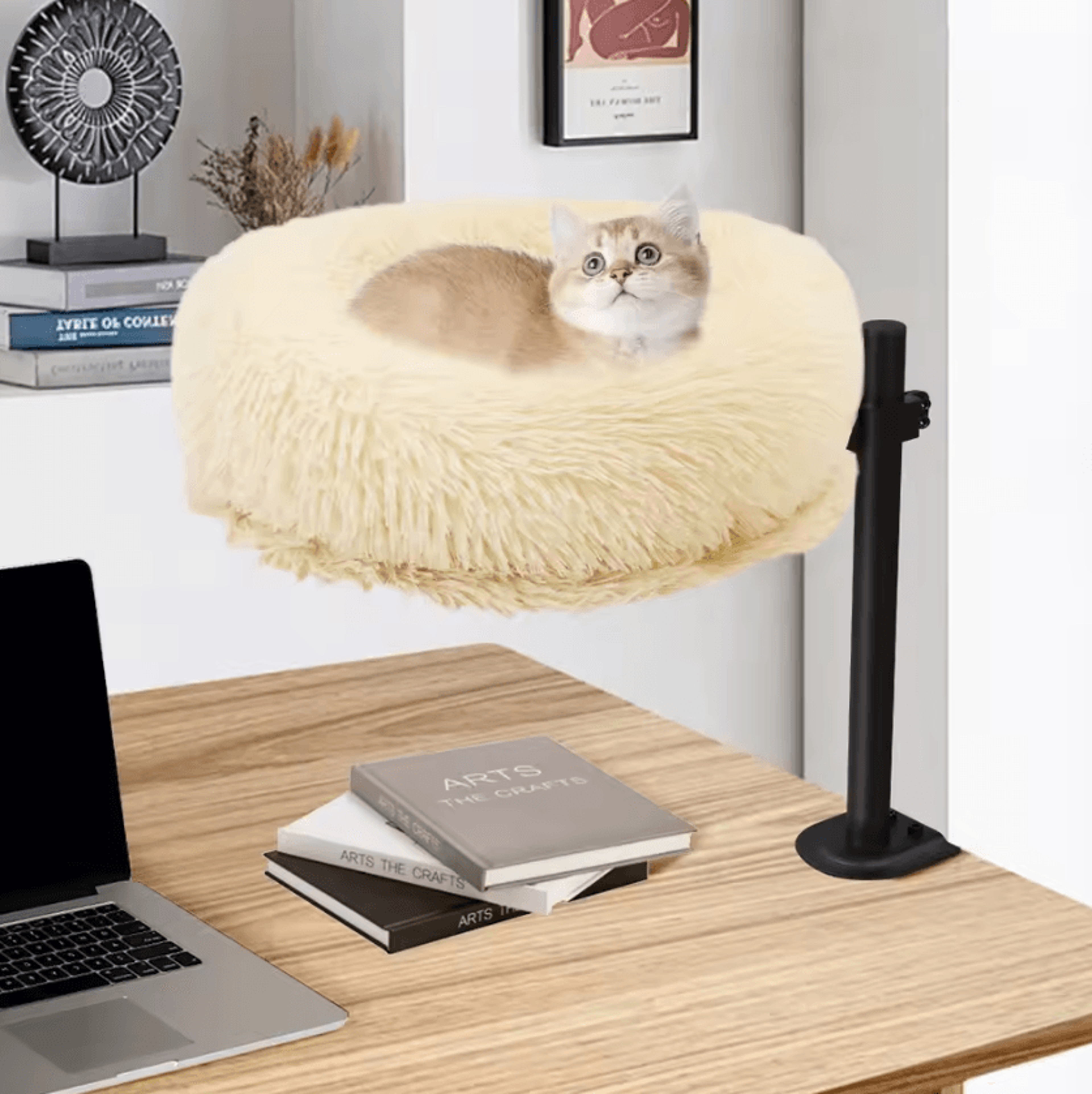 SkyLounge WallMounted Wooden Cat Perch 3