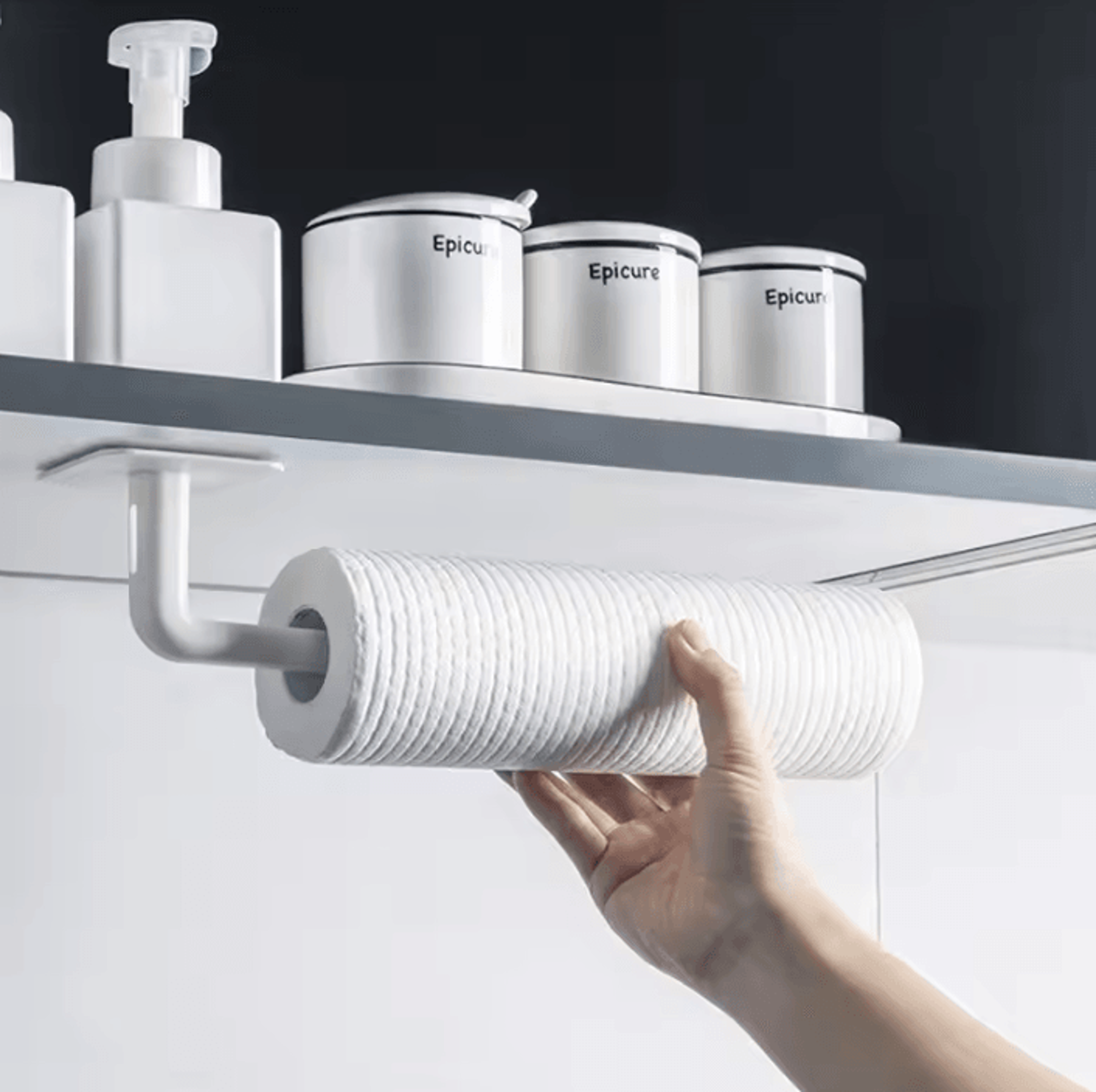 SnapHold NoDrill Kitchen Storage Hooks 0