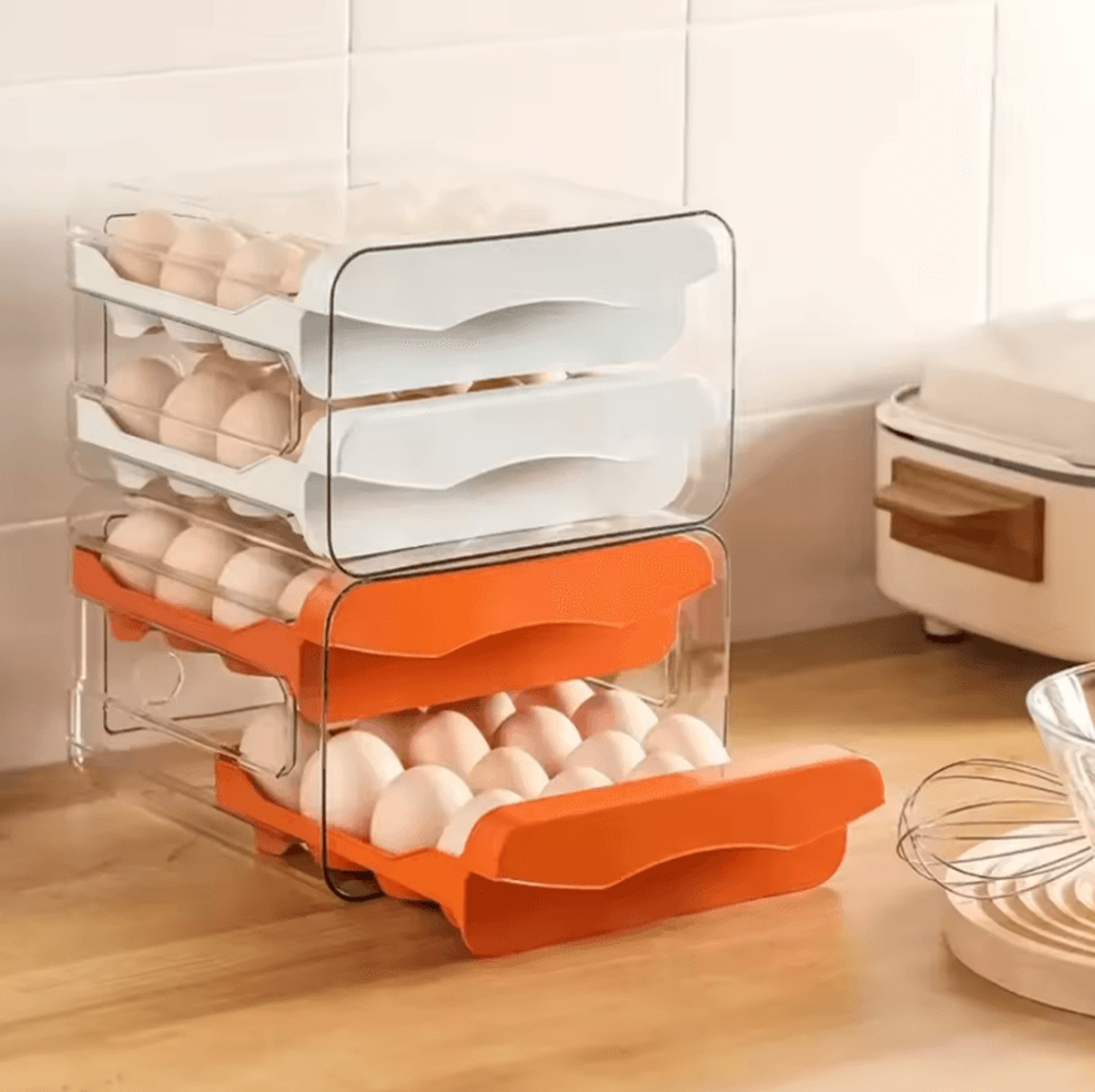 RollFresh Automatic Egg Dispenser Storage Box 1