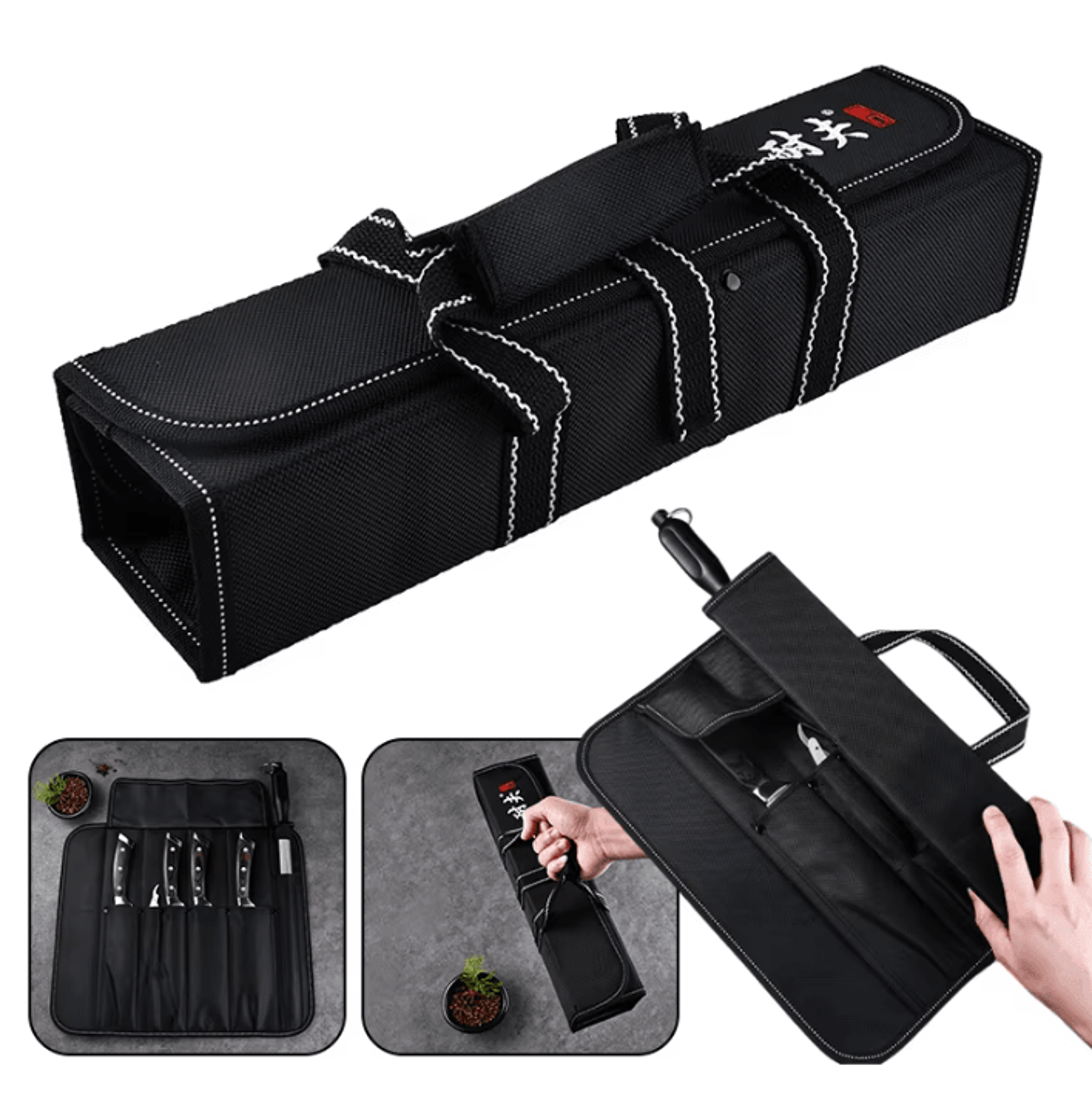 ChefGuard 6Pocket Knife Roll Storage Bag 0