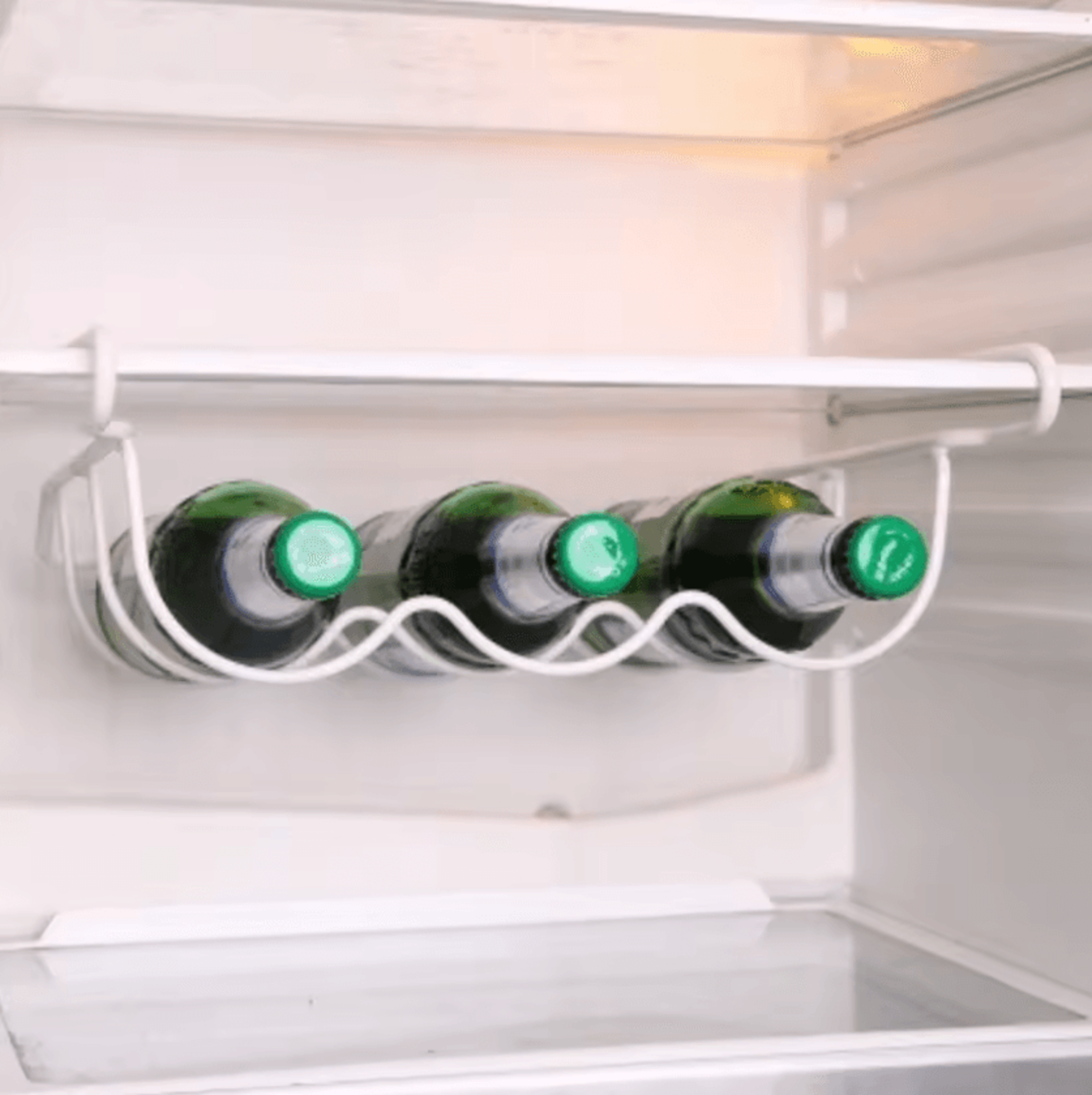 ChillStack Refrigerator Bottle Organizer Rack  Wine Bottle Holder 3
