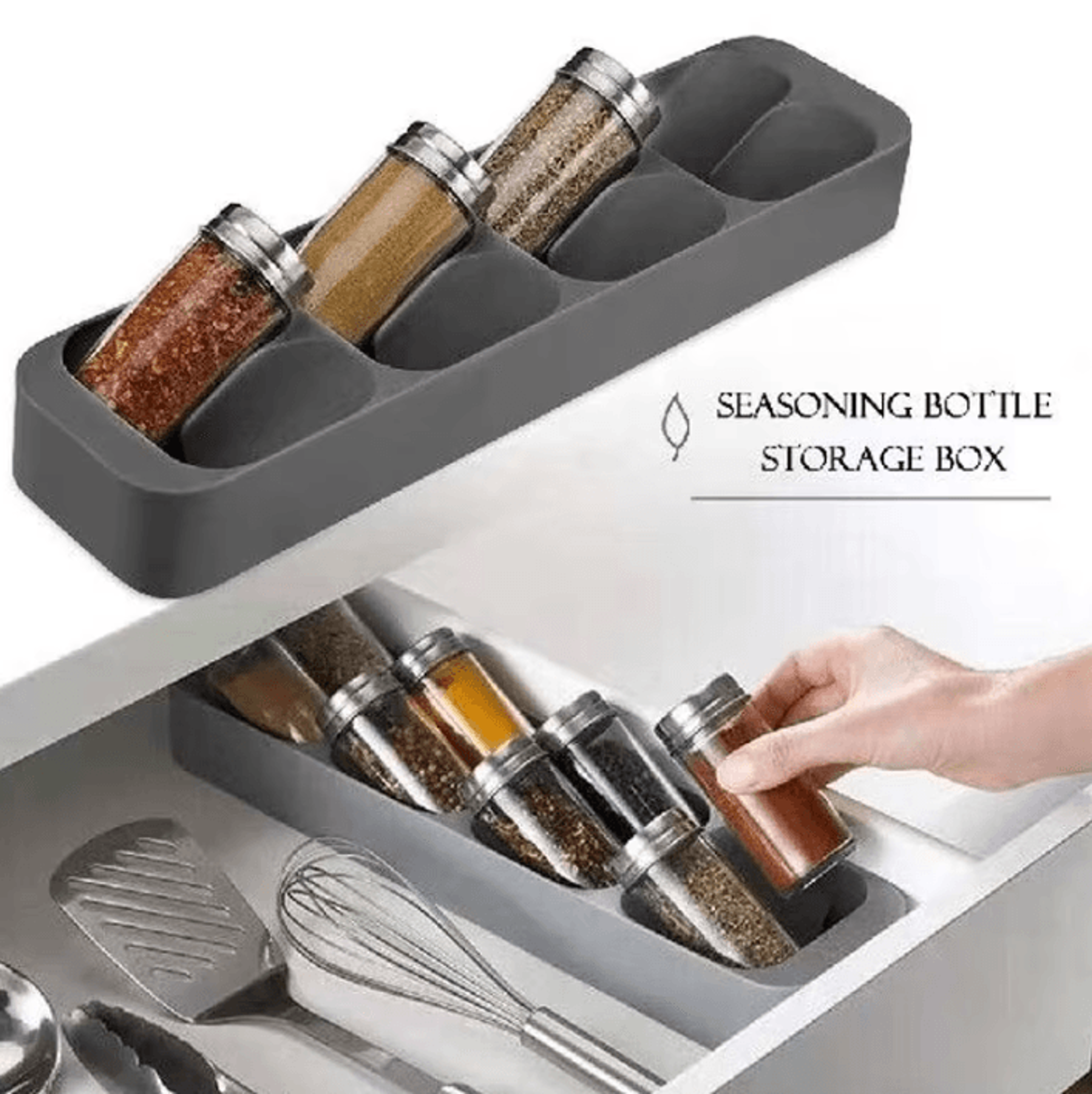 SmartSpace Kitchen Cutlery  Knife Drawer Organizer 2