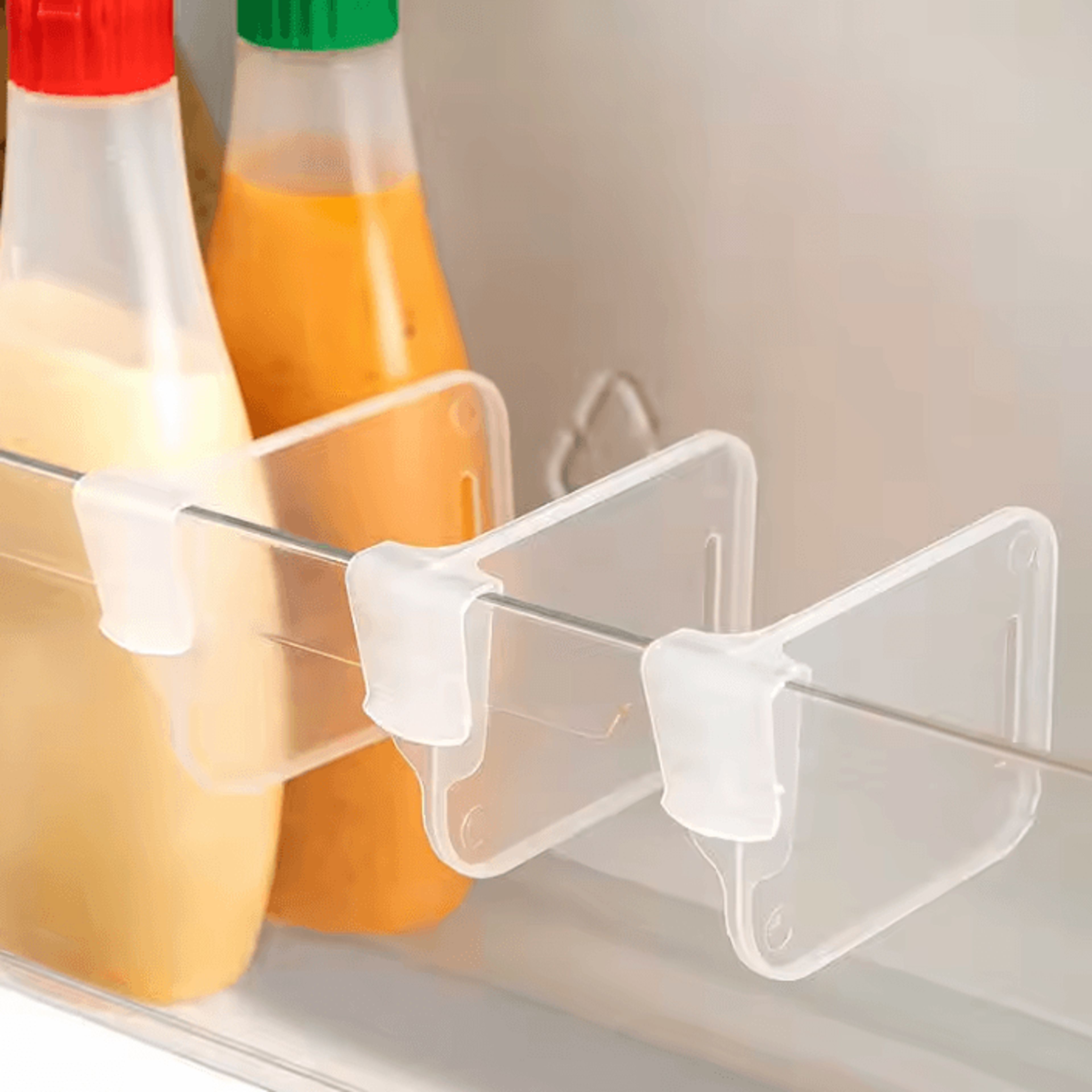 FreshSort Adjustable Fridge Shelf Dividers Set 0