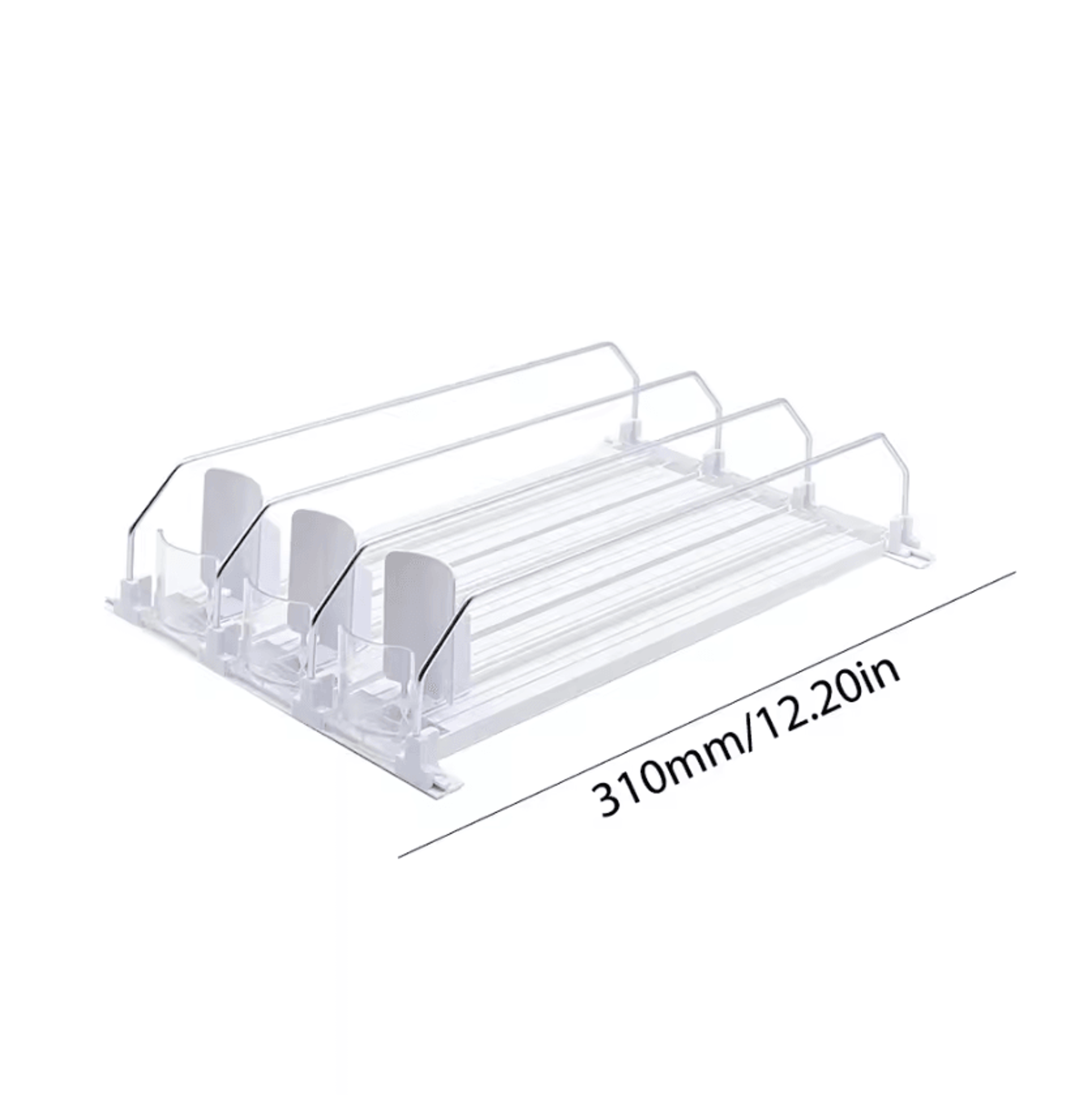 GlideFlow AutoFeed Beverage Can Organizer Rack 4