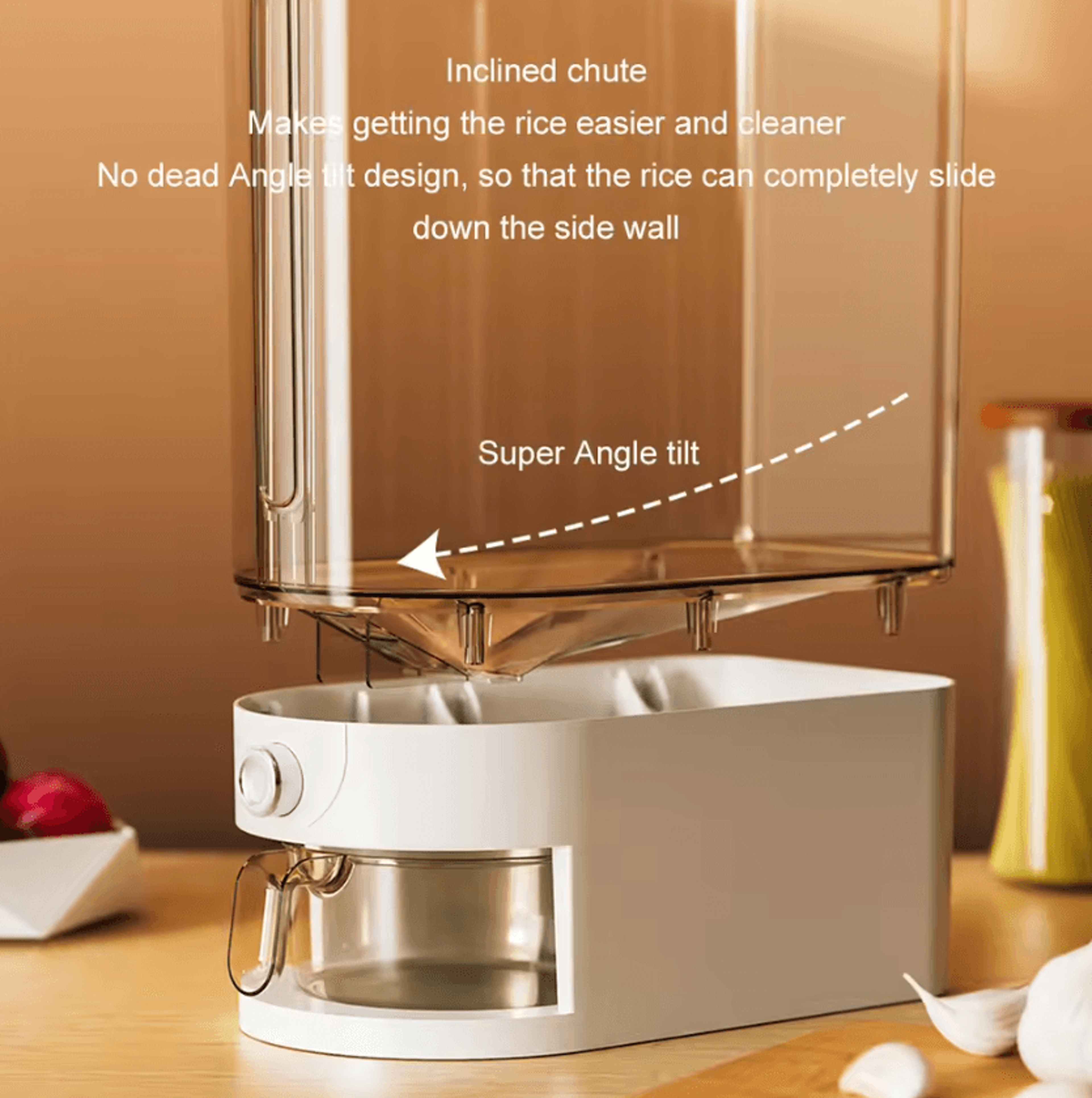 FreshGuard Automatic Rice  Grain Storage Dispenser 1