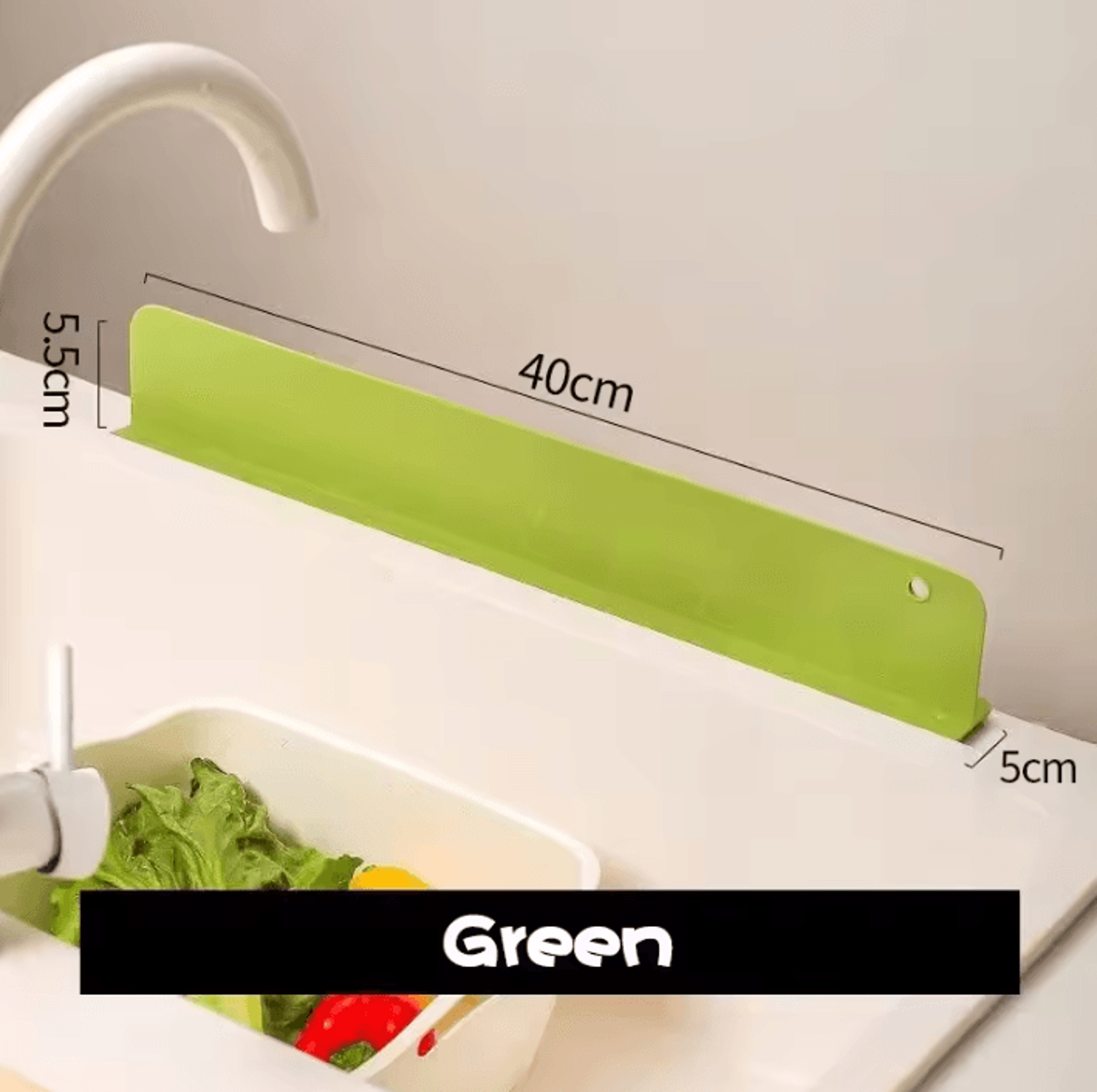SplashShield Silicone Sink Water Guard 6