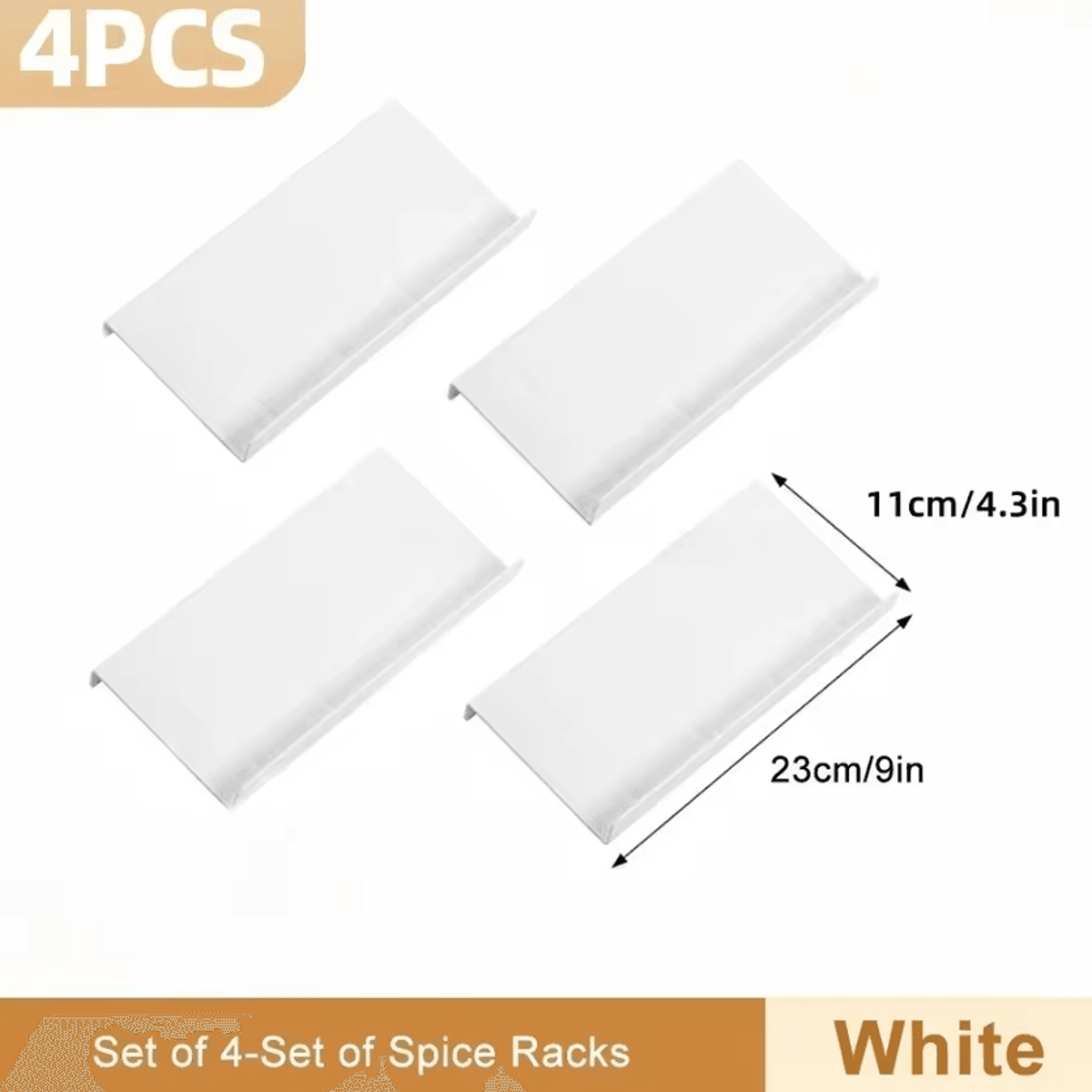 SpiceStack 4Tier Adjustable Spice Drawer Organizer 3