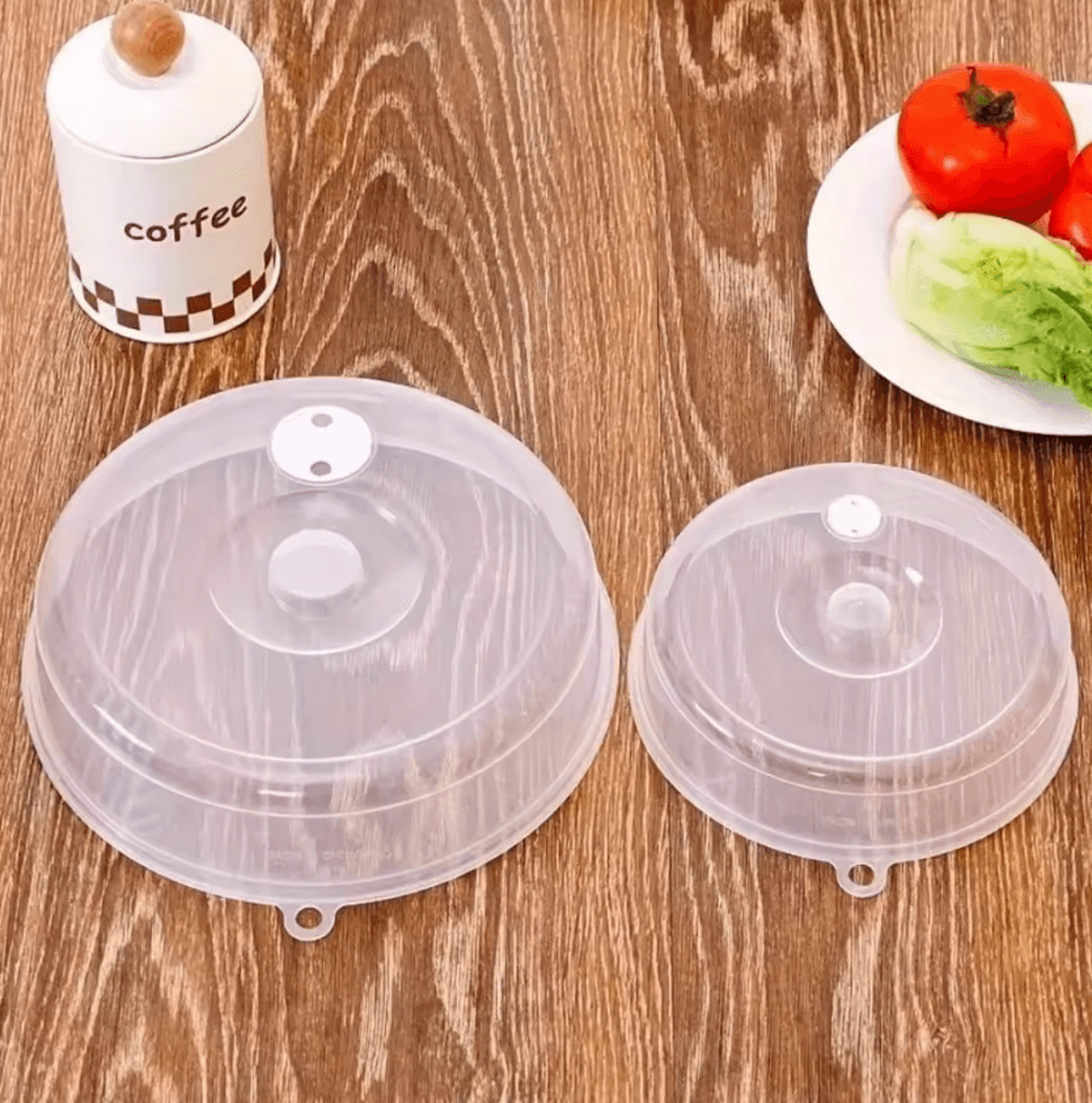 FreshGuard Microwave Splatter Cover  Food Storage Lid 0