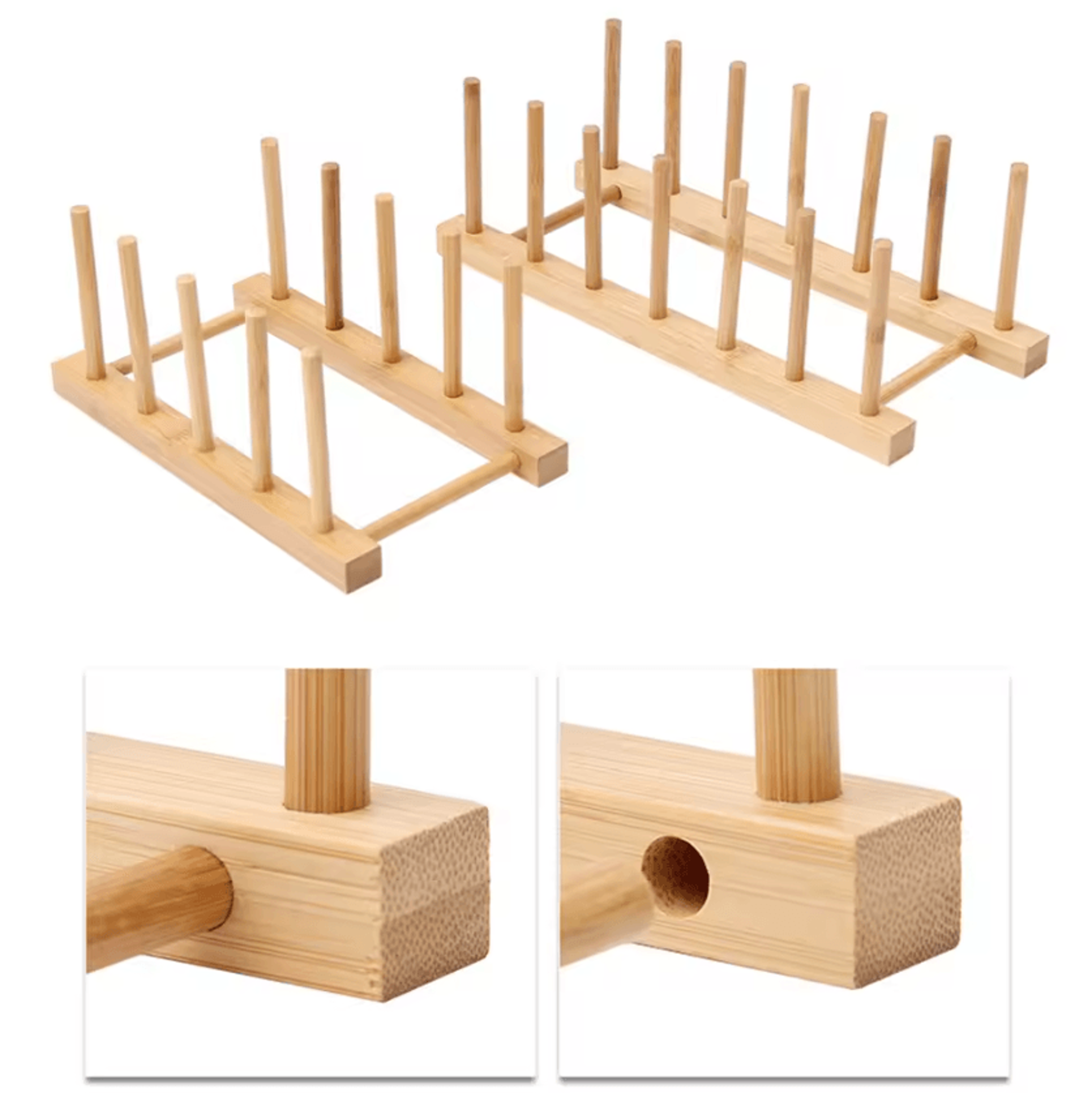 WoodNest Dish Drying  Display Rack 2