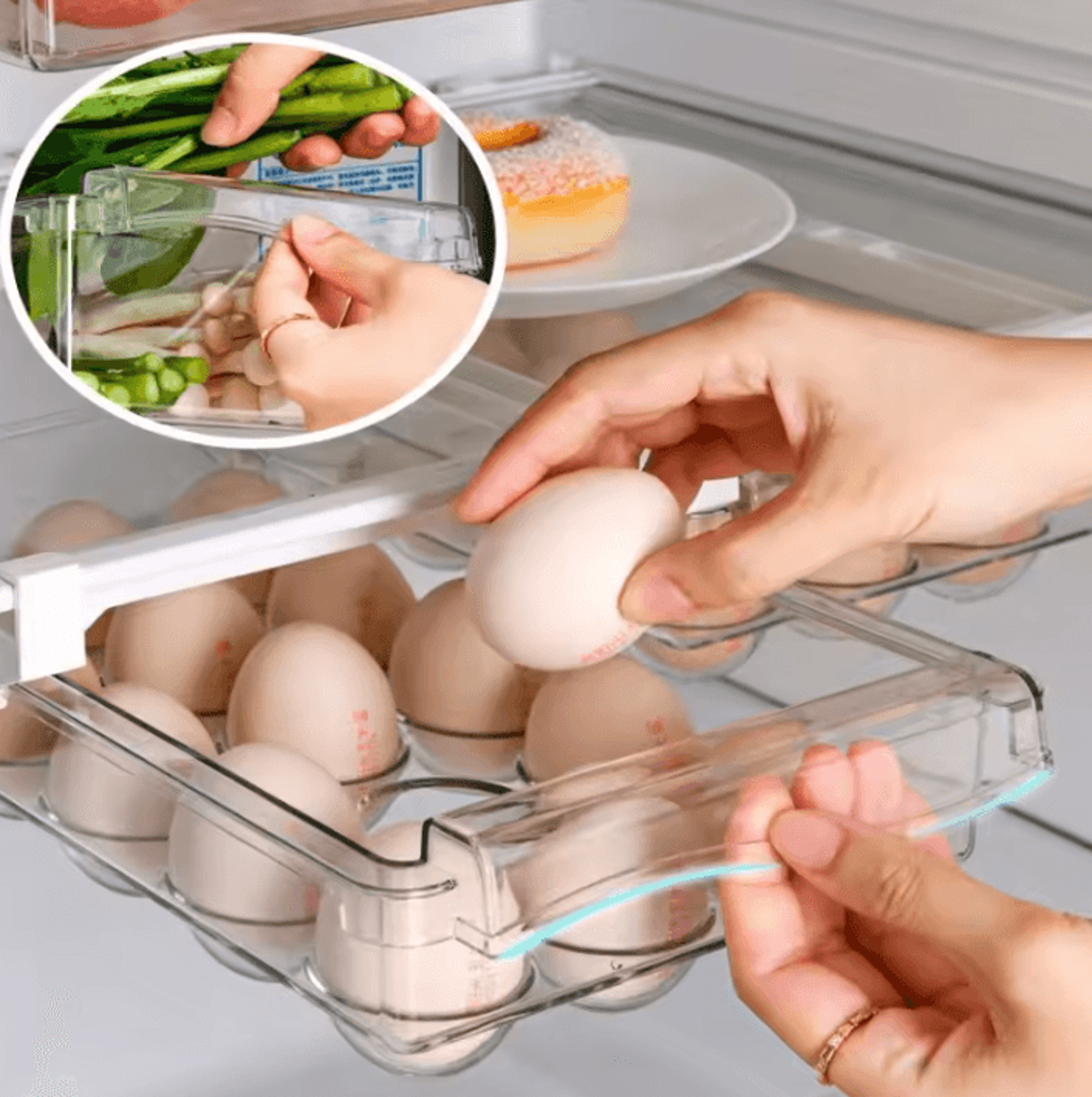 SlideFresh UnderShelf Refrigerator Storage Drawer 3