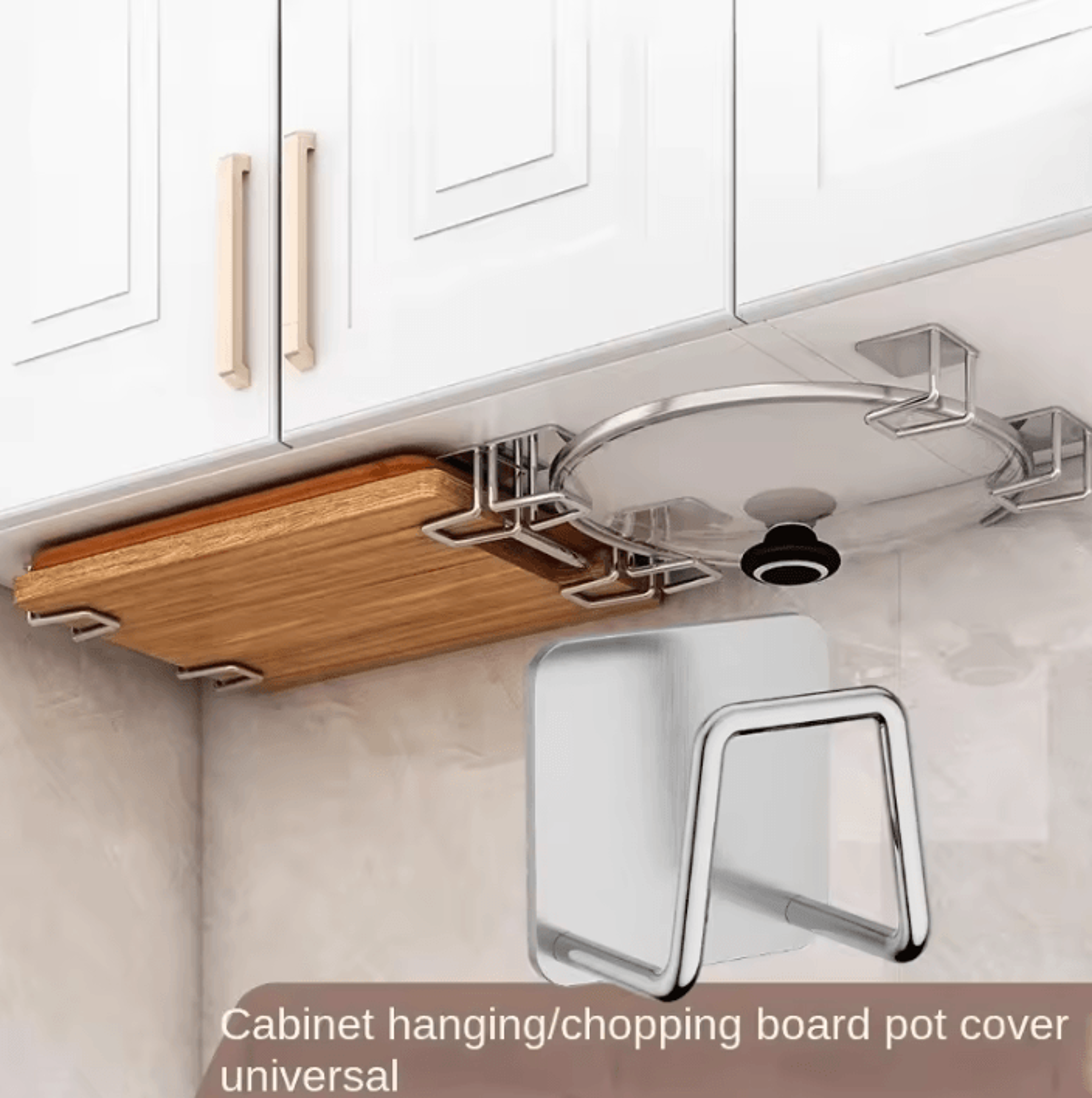 VersaMount Stainless Steel Wall Storage Rack Set 0
