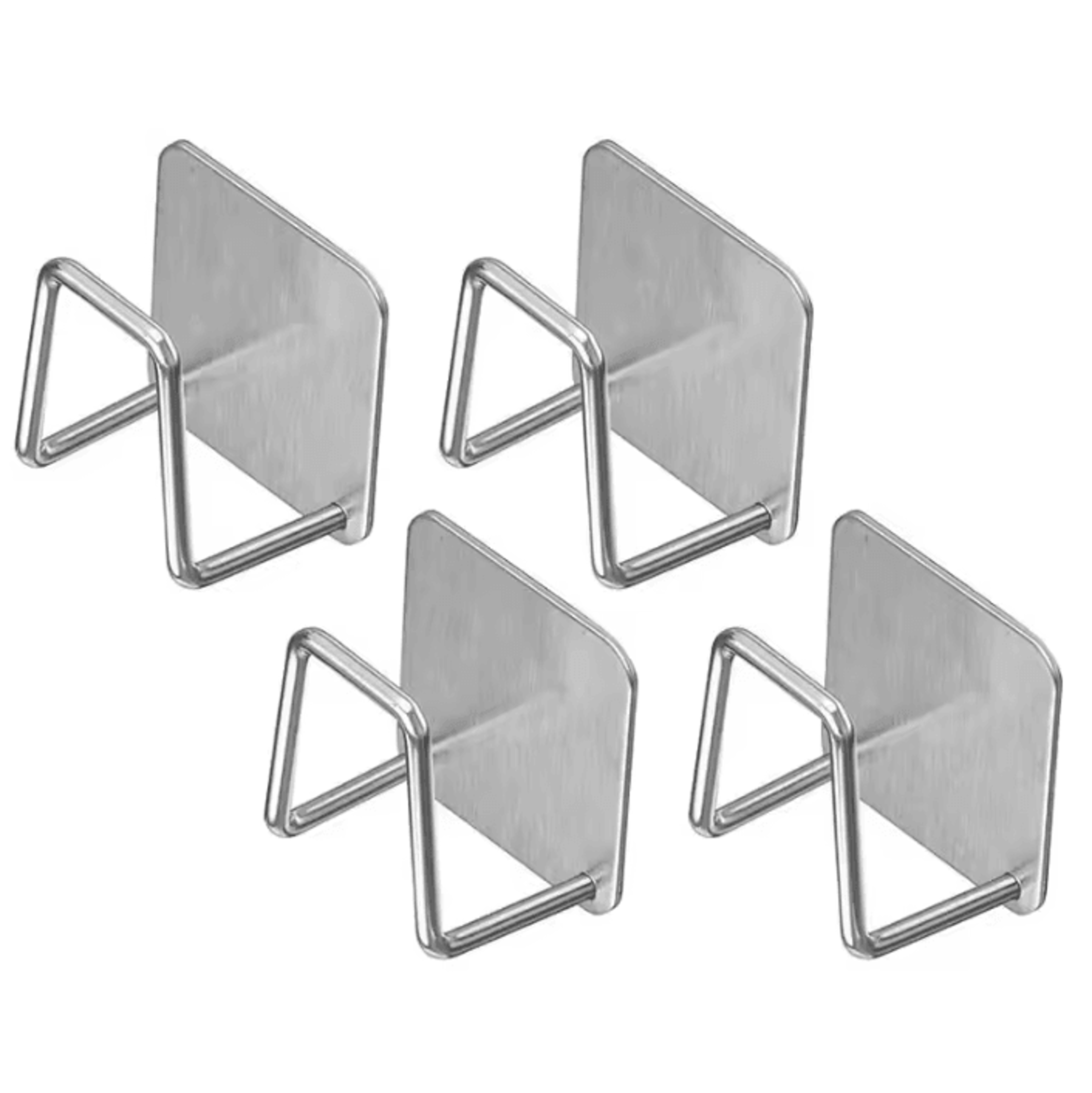 VersaMount Stainless Steel Wall Storage Rack Set 4
