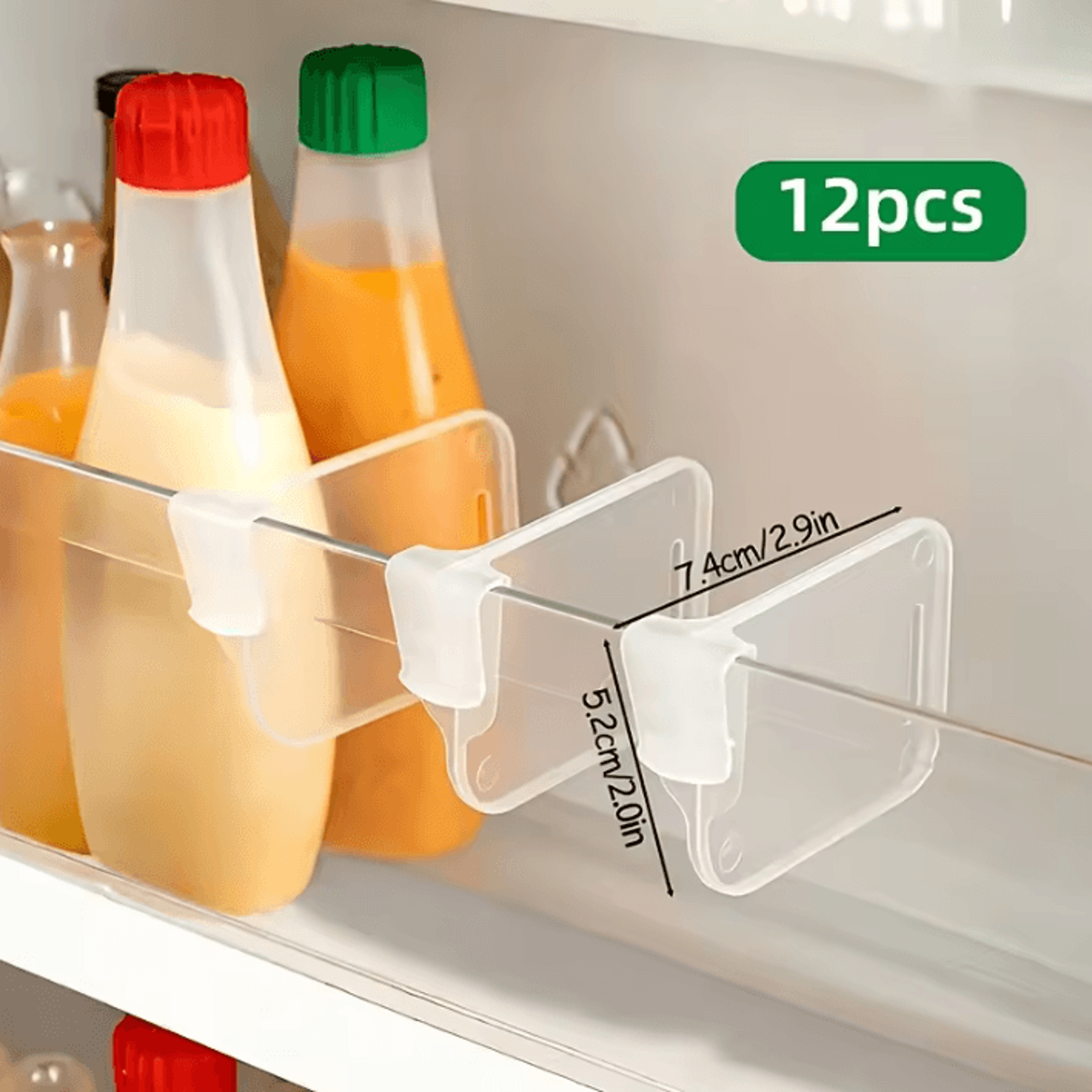 FlexiShelf Adjustable Refrigerator Divider Organizer Set 0