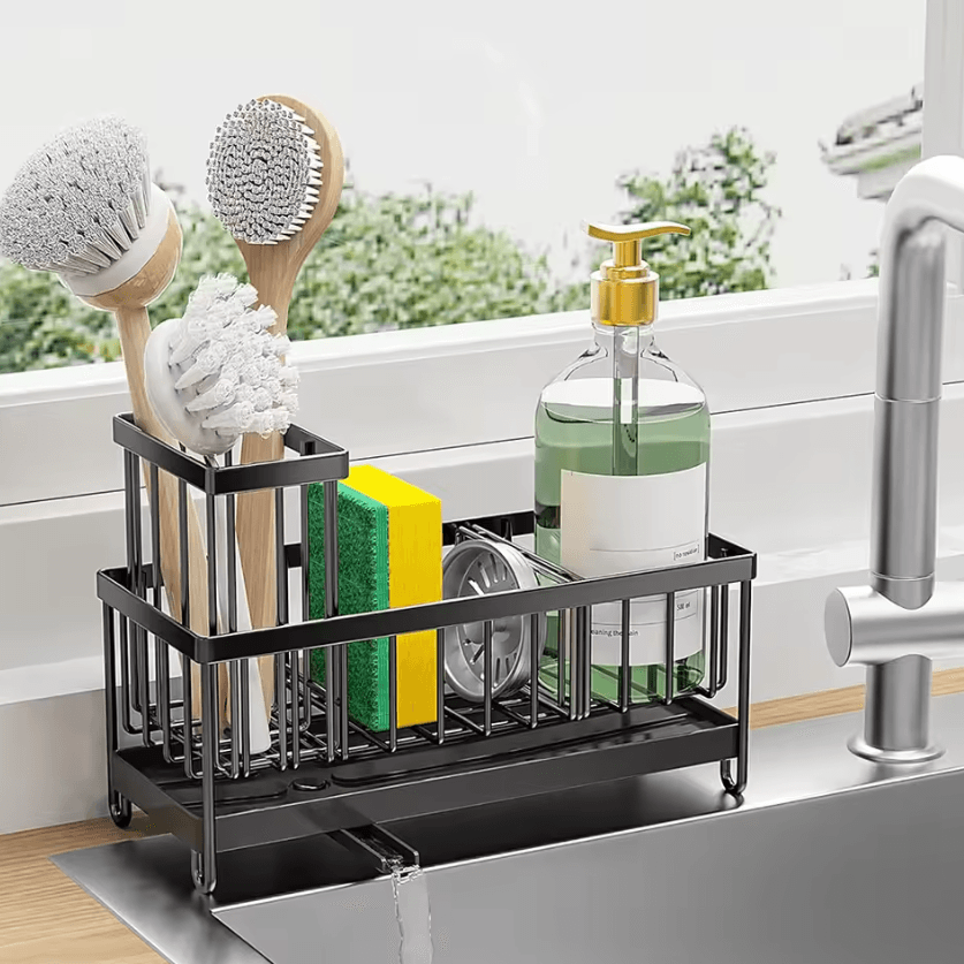 SinkMaster Kitchen Sink Caddy Organizer 0