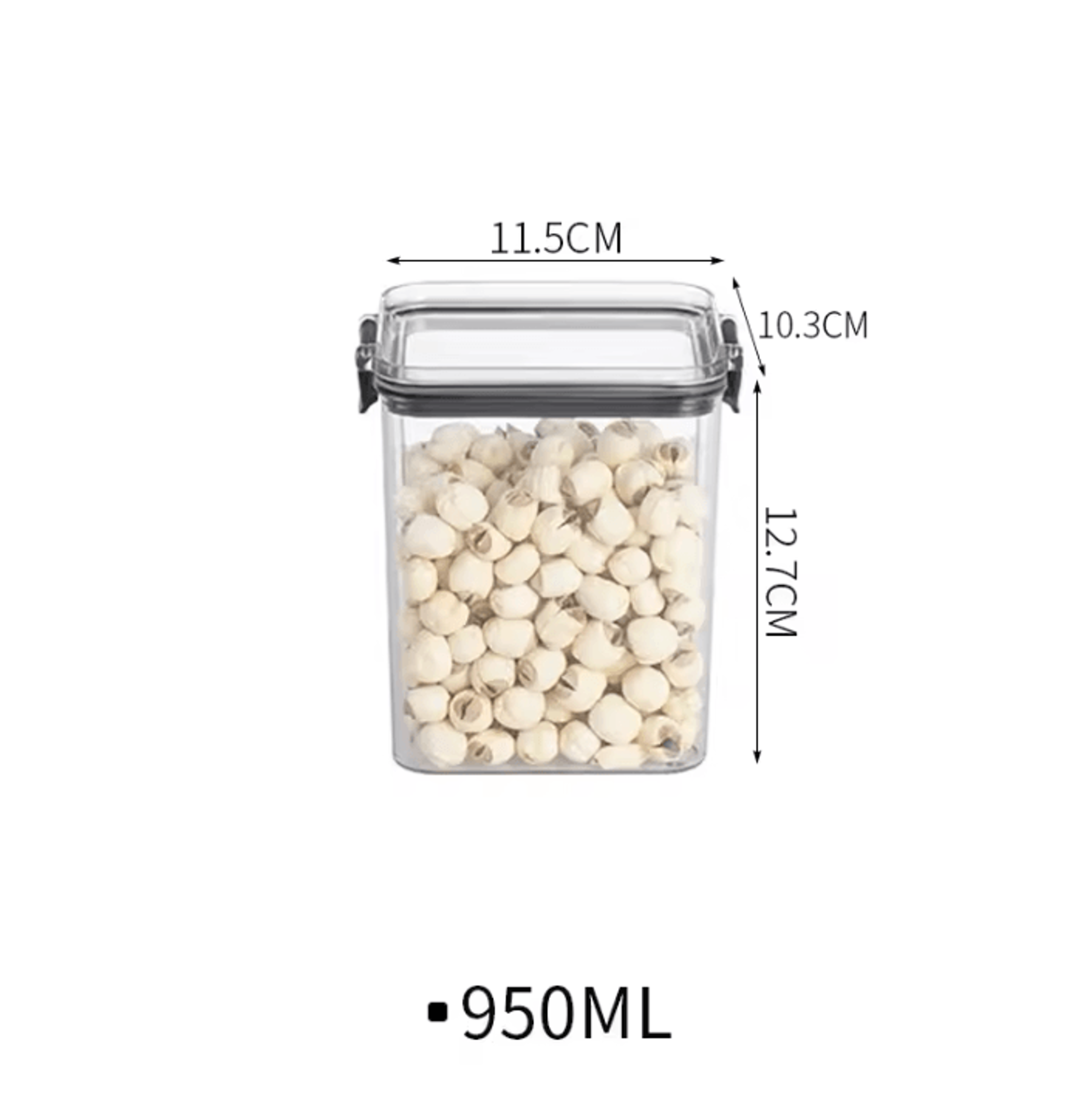 Airtight Grain  Dry Food Storage Container For Kitchen Organization 4