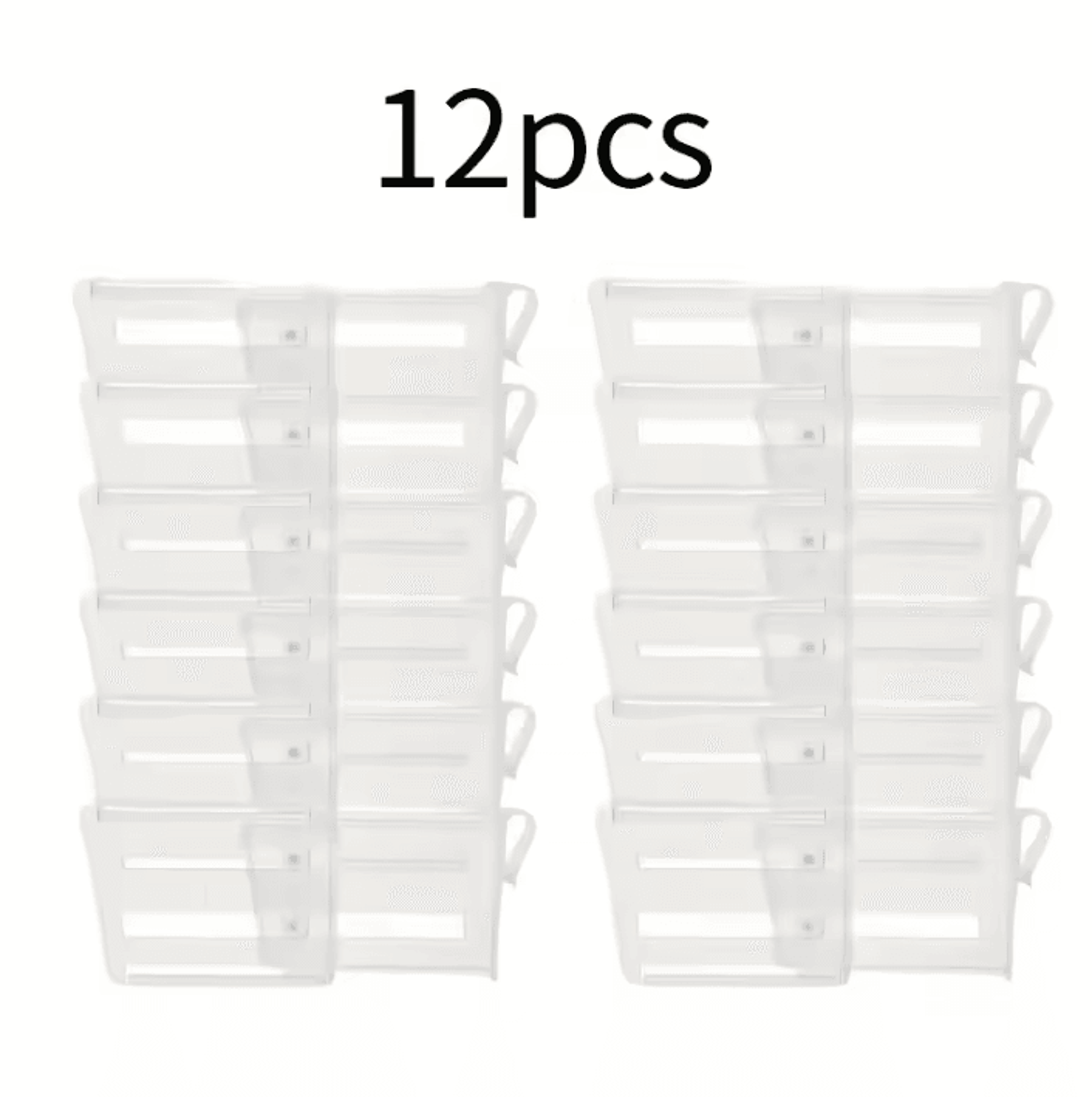 Adjustable Refrigerator Space Divider  Drink Organizer Set 4