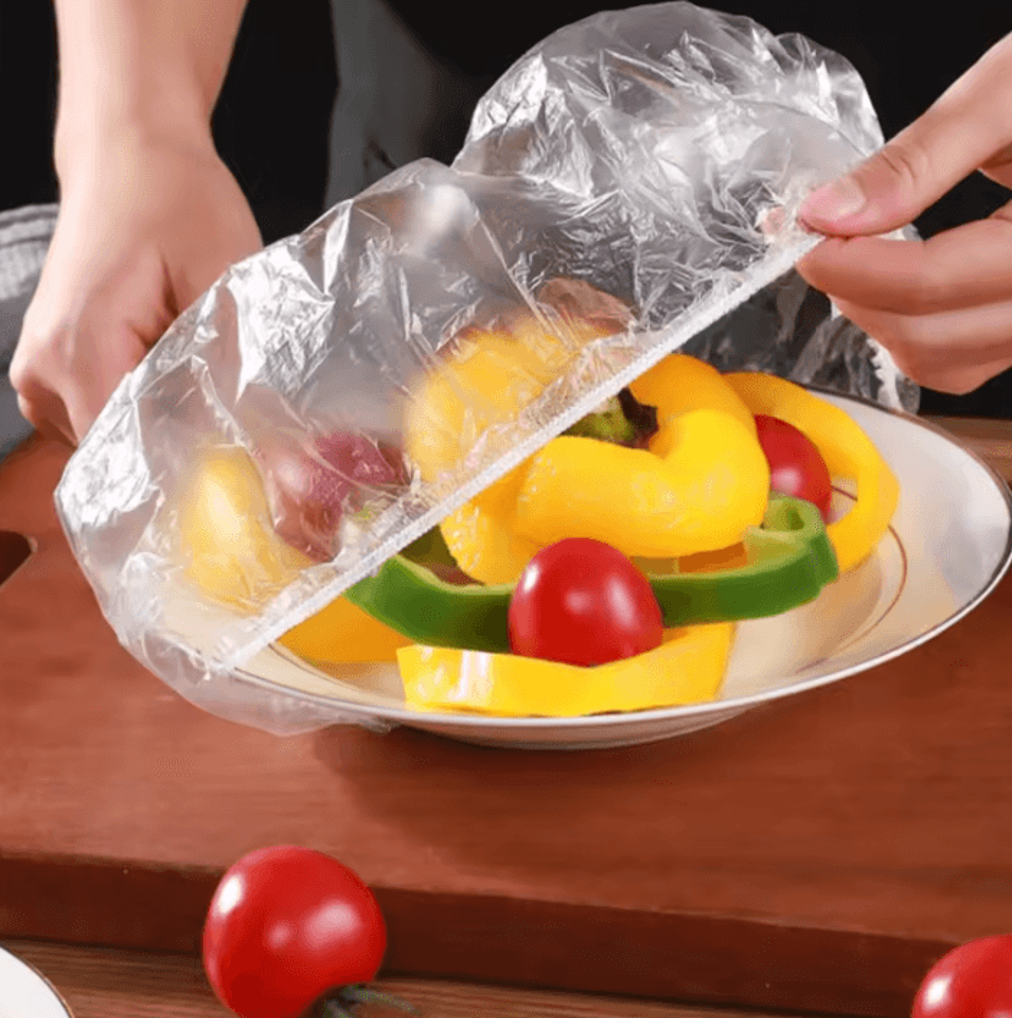 reusable elastic food covers for bowls & plates