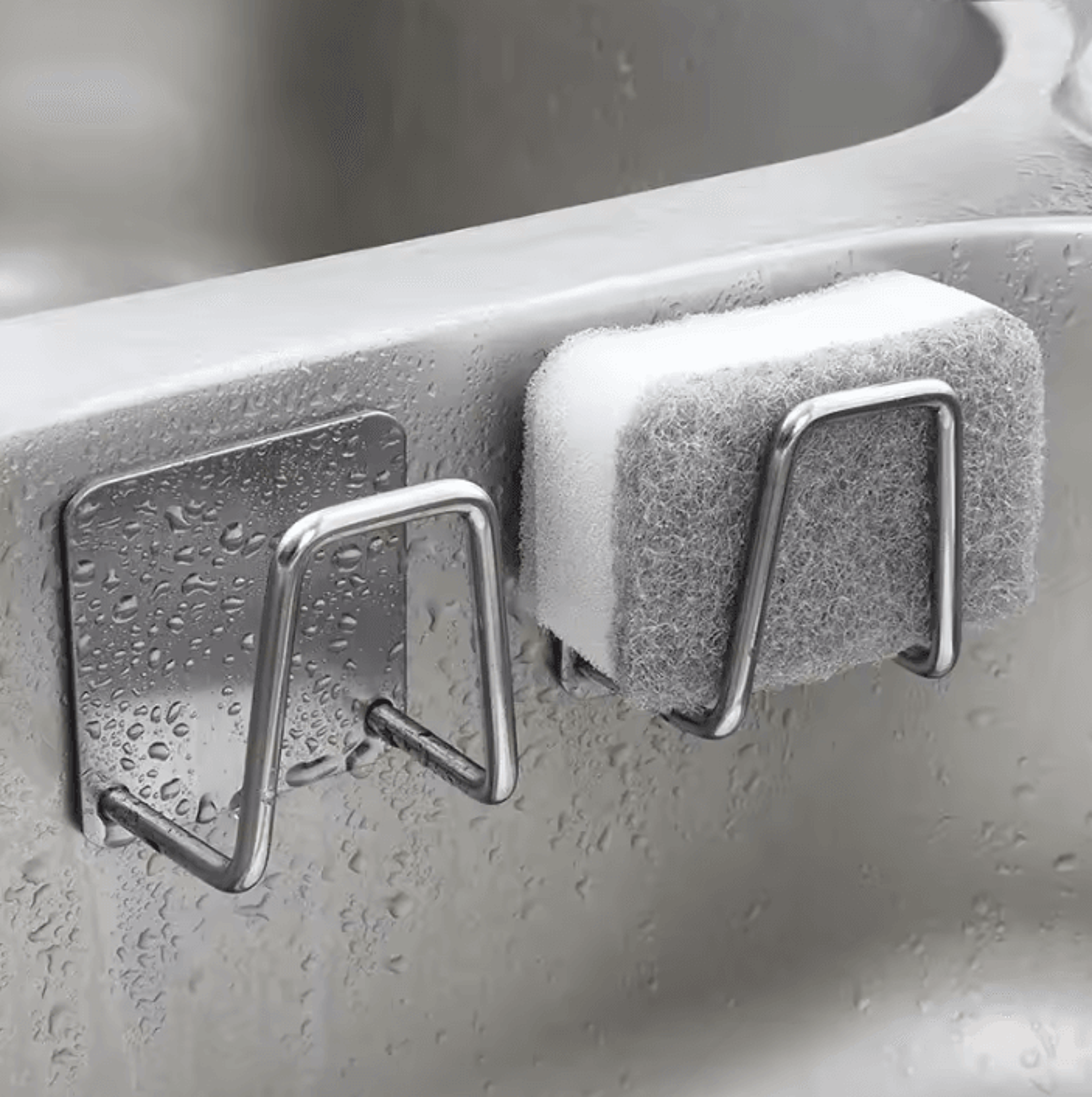 Stainless Steel Sink Sponge Holder Racks 0
