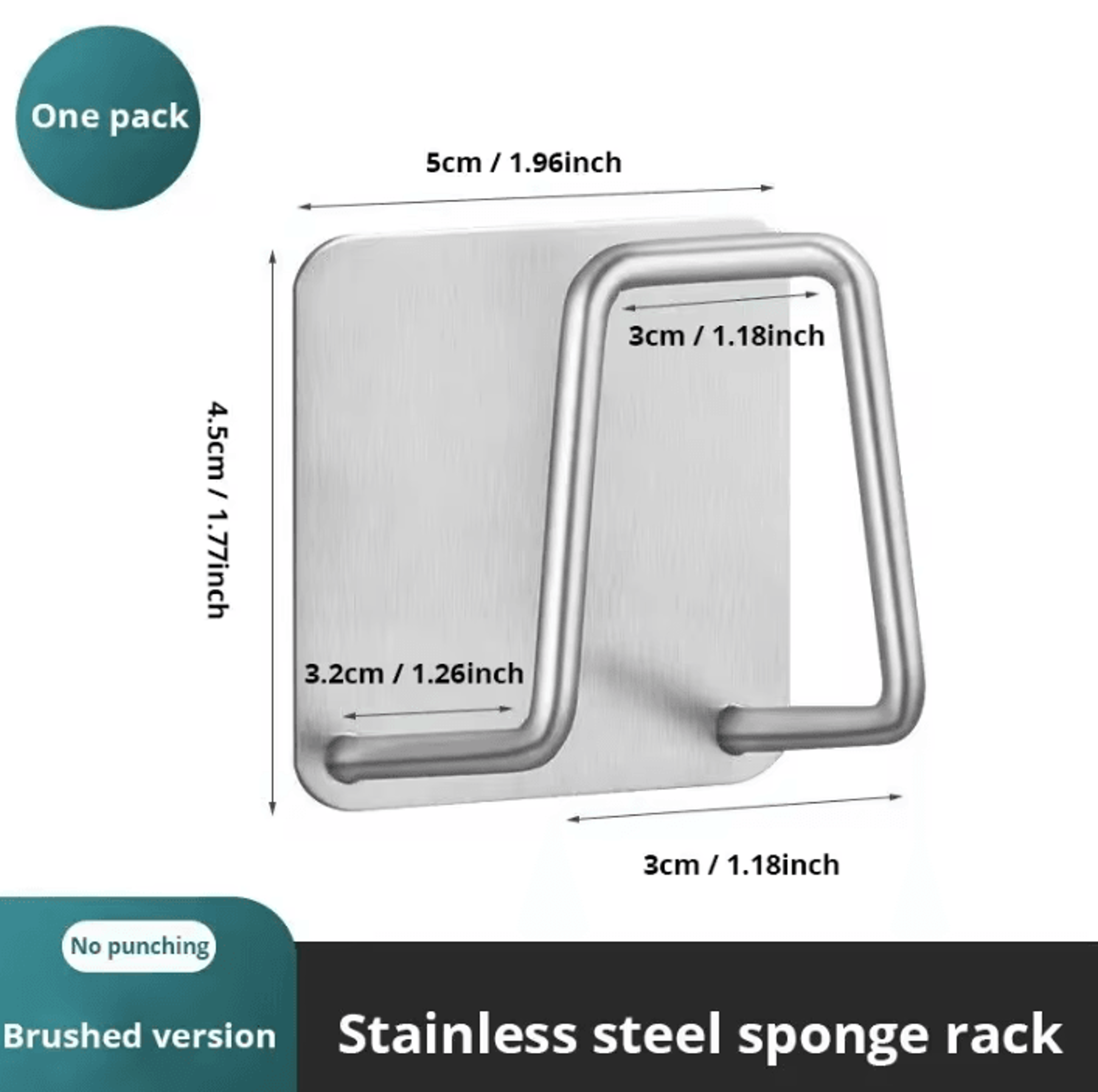 Stainless Steel Sink Sponge Holder Racks 4