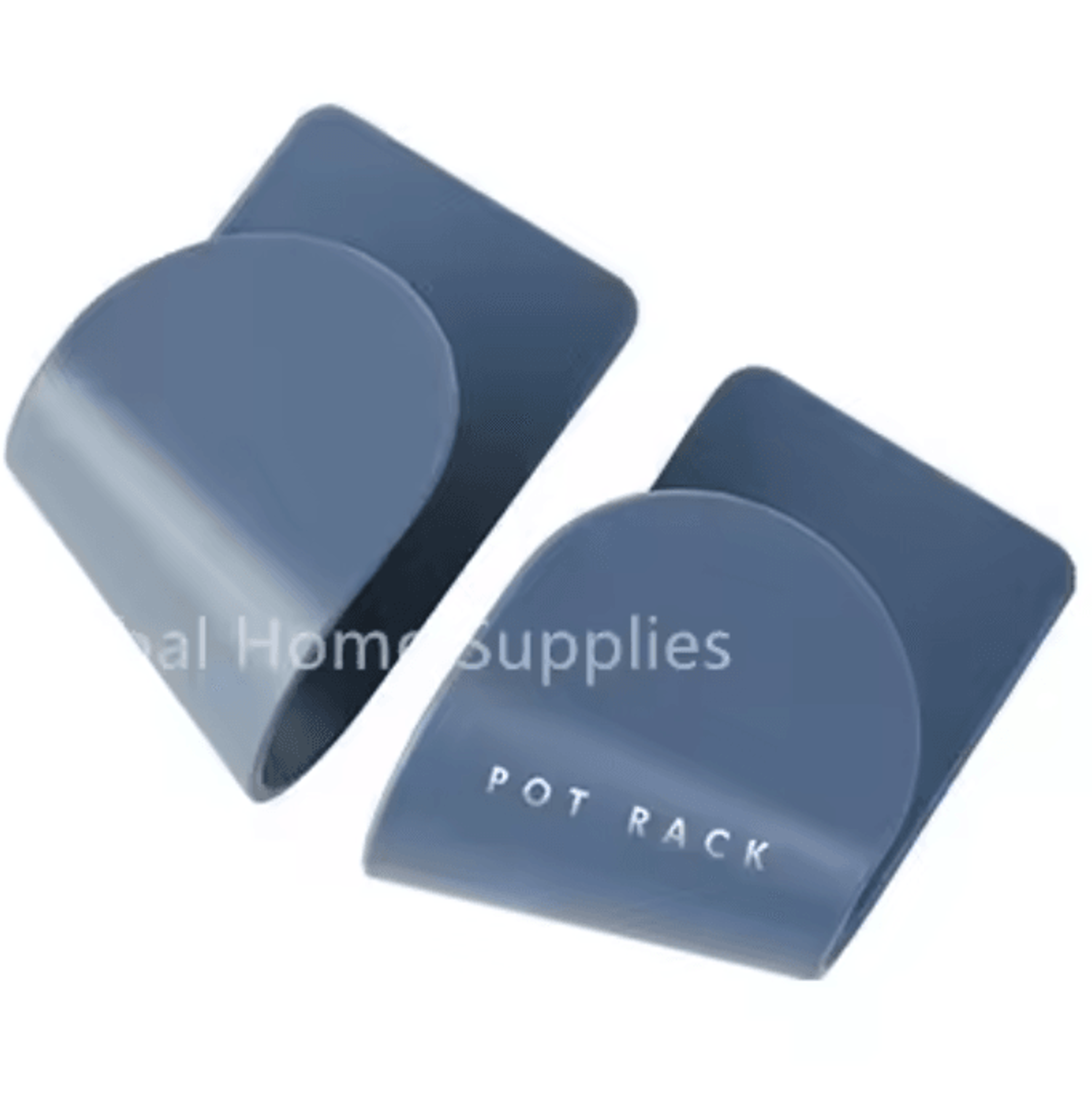 SelfAdhesive WallMounted Pot Lid Organizer Set 4