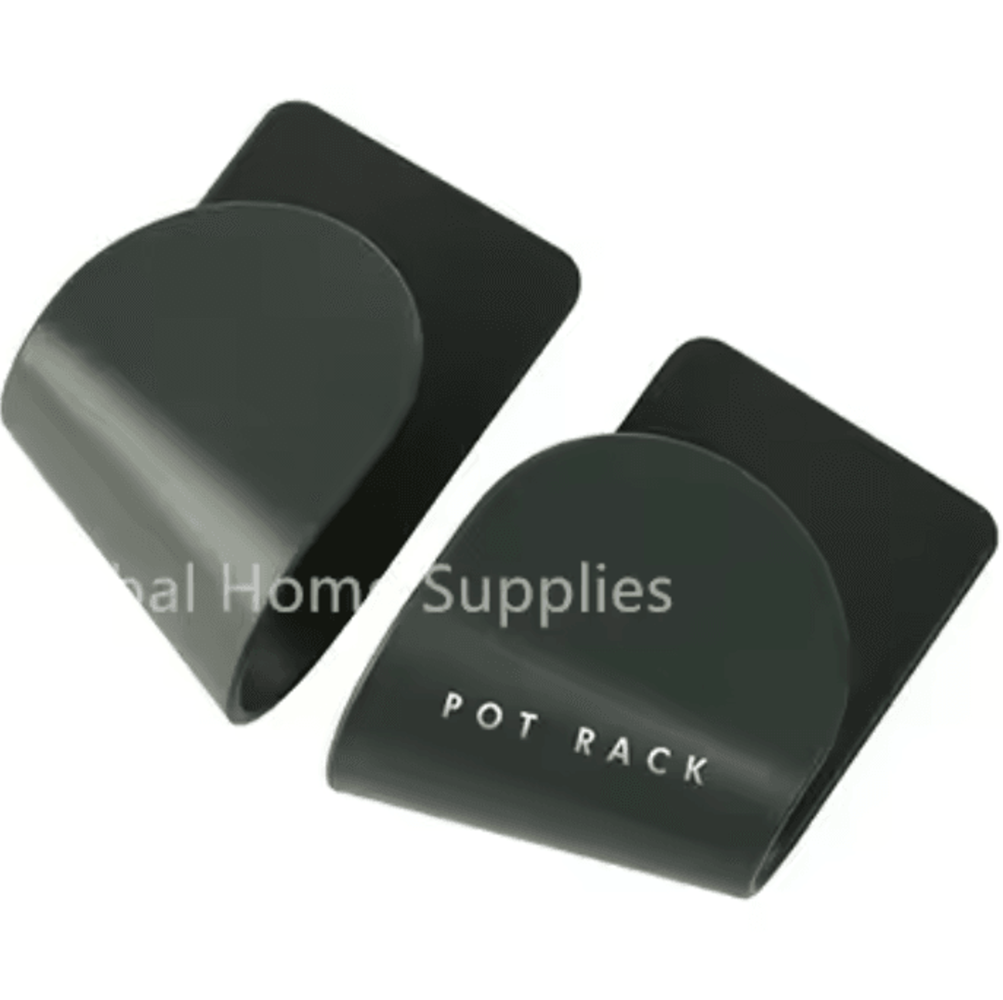 SelfAdhesive WallMounted Pot Lid Organizer Set 6