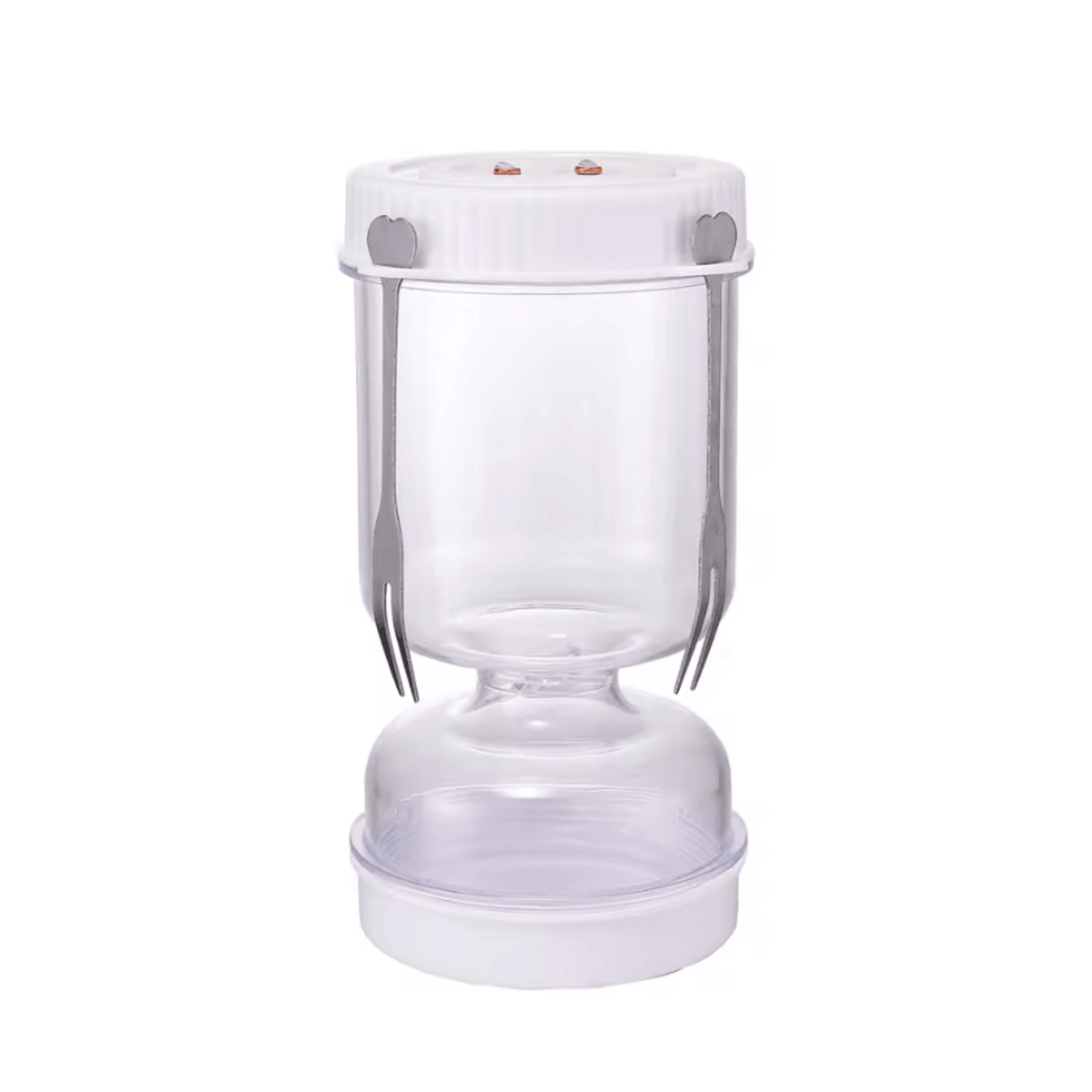Hourglass Flip Pickle Jar With Strainer  Leakproof Lid 5