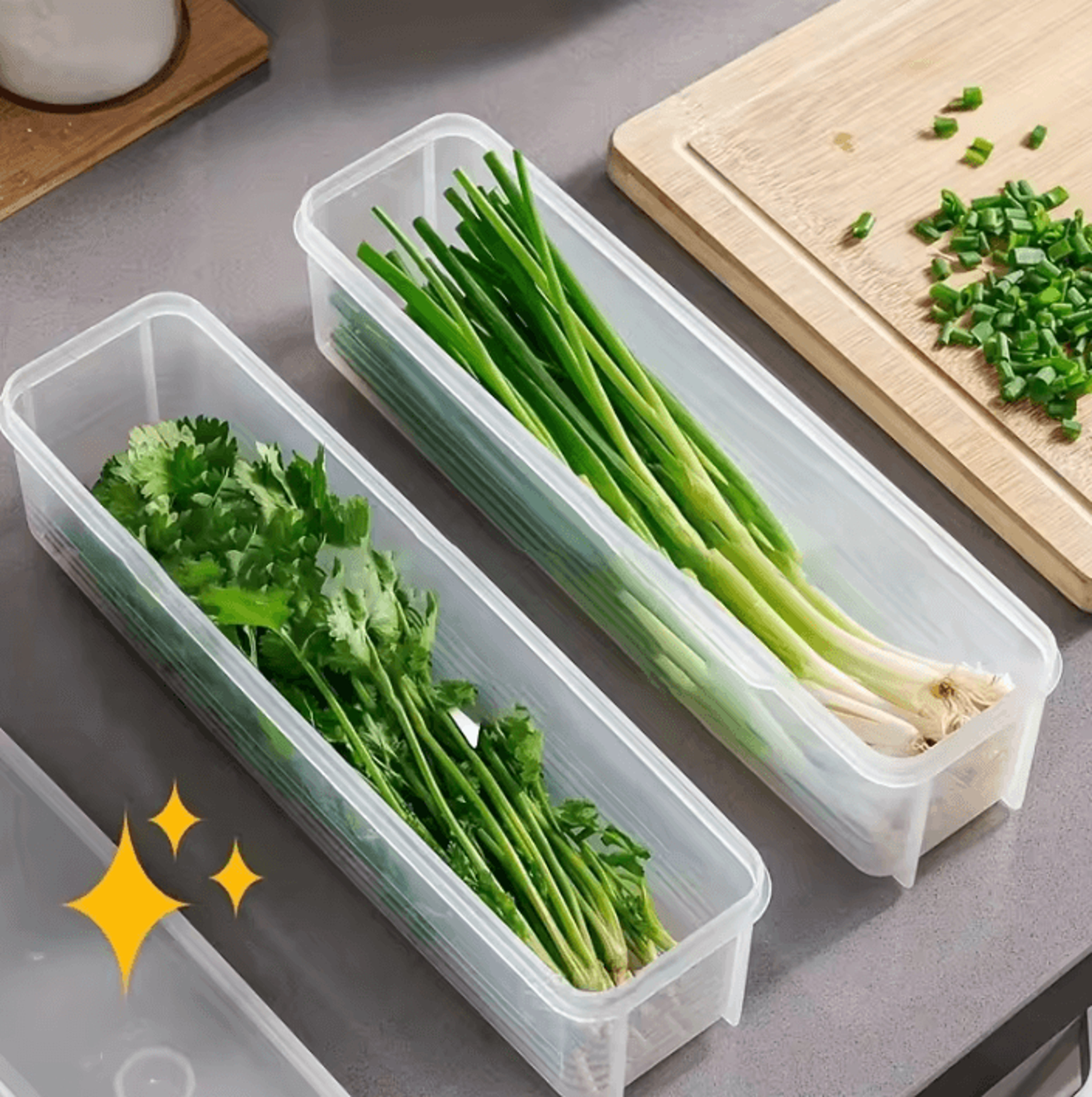 FreshGuard Herb  Vegetable Storage Container 0