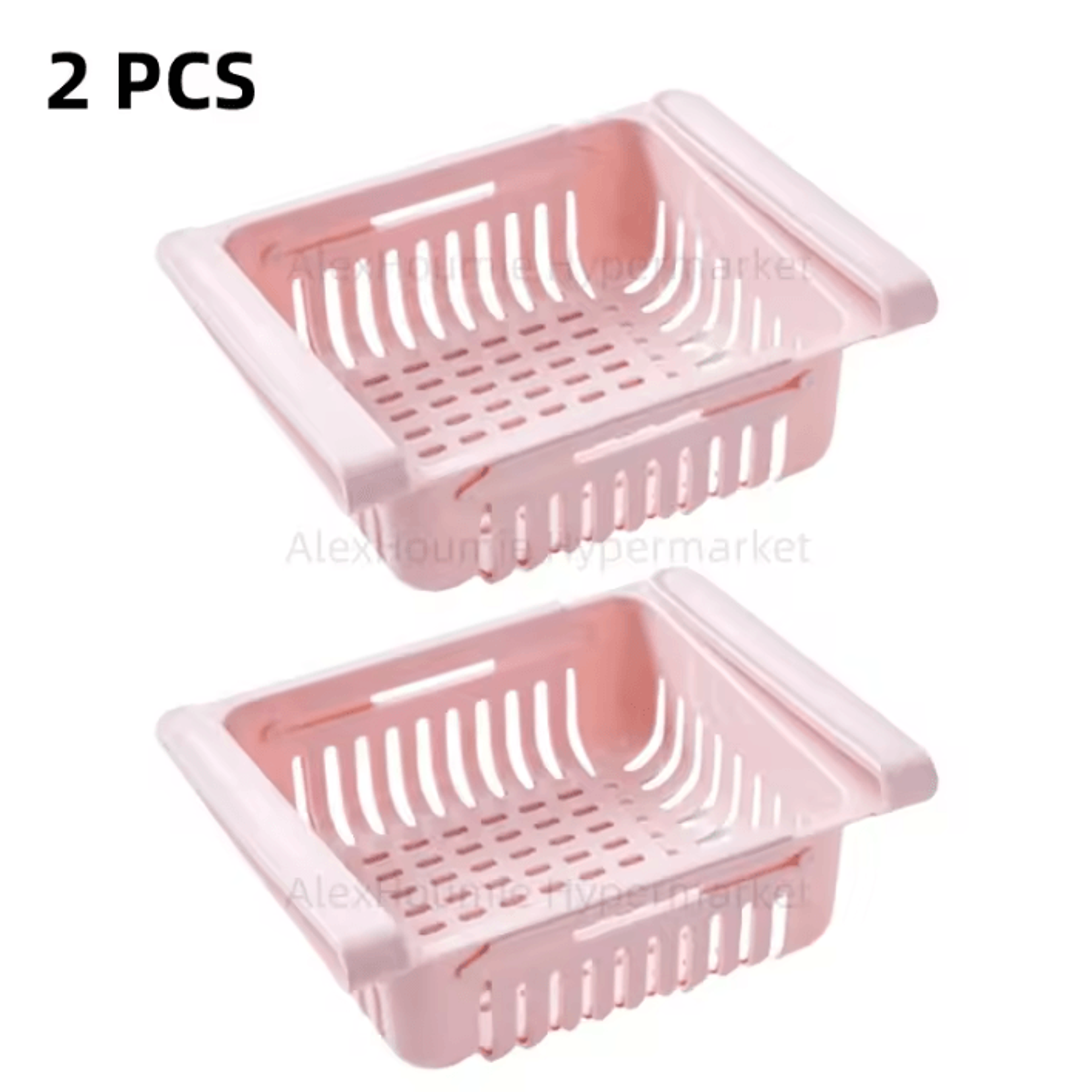 SlideFresh Refrigerator Hanging Drawer Organizer Set 5