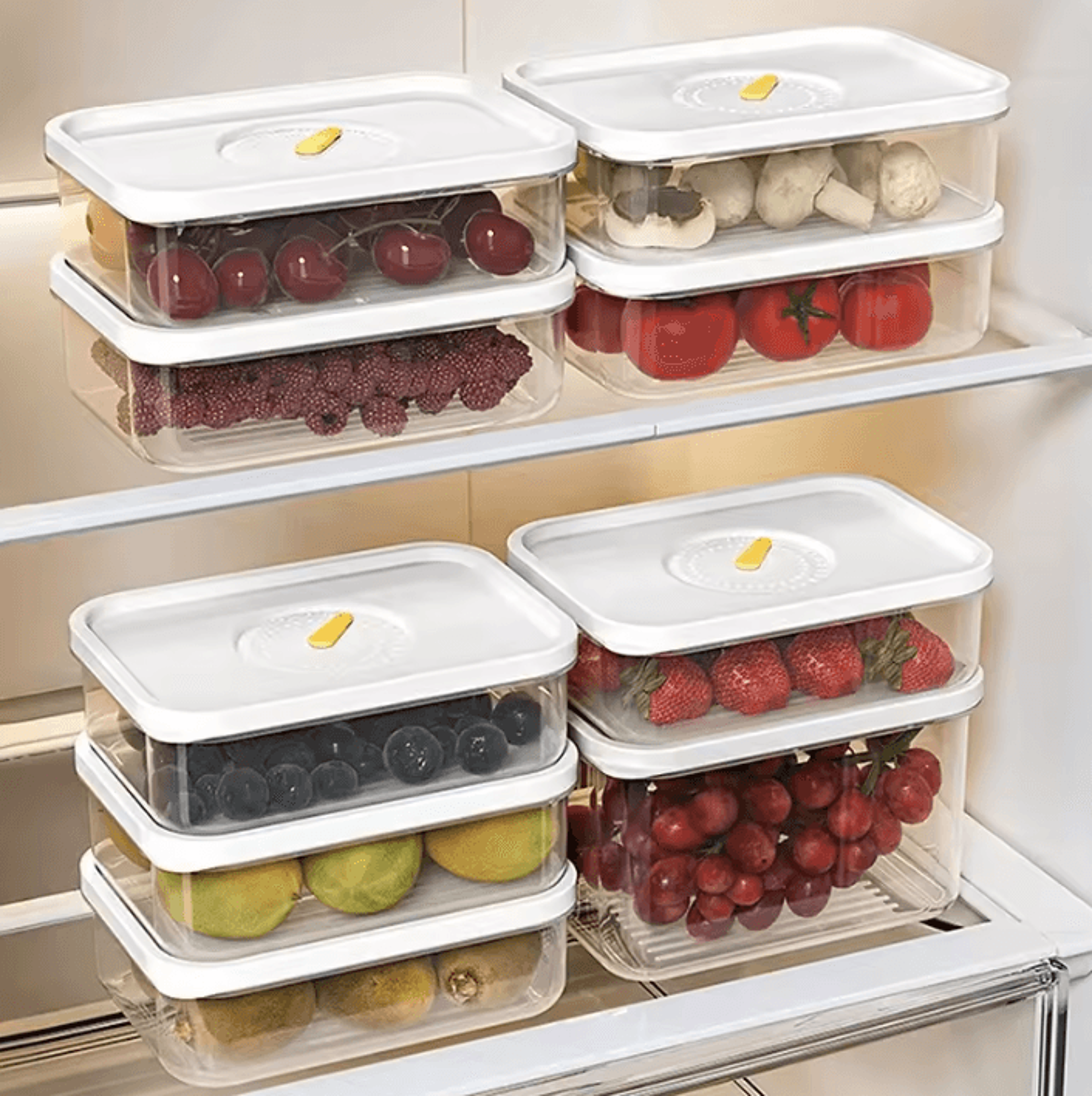 FreshSlice Deli Meat  Cheese Storage Container 1