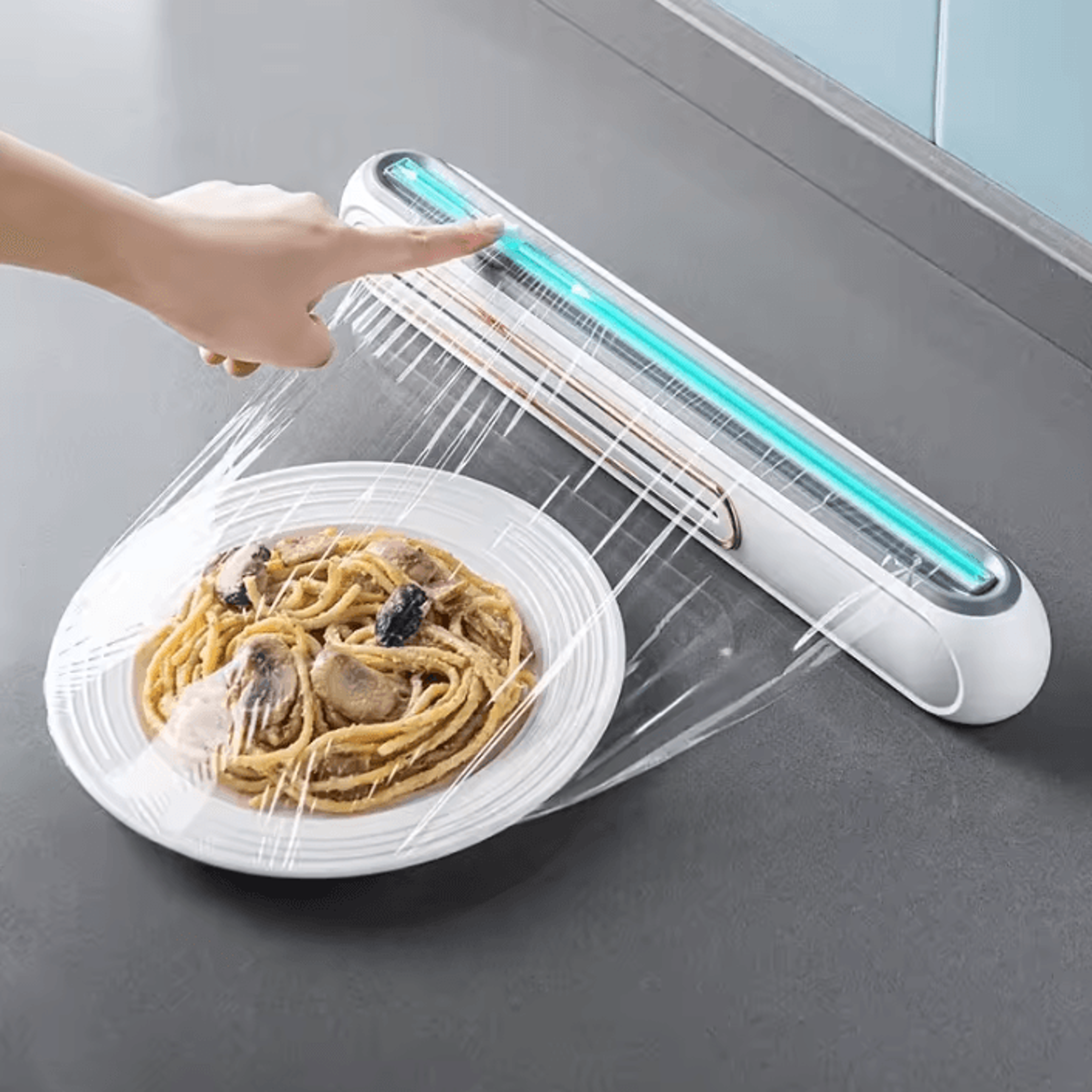 FreshWrap Slide Cutter  Refillable Food Wrap  Foil Dispenser 2