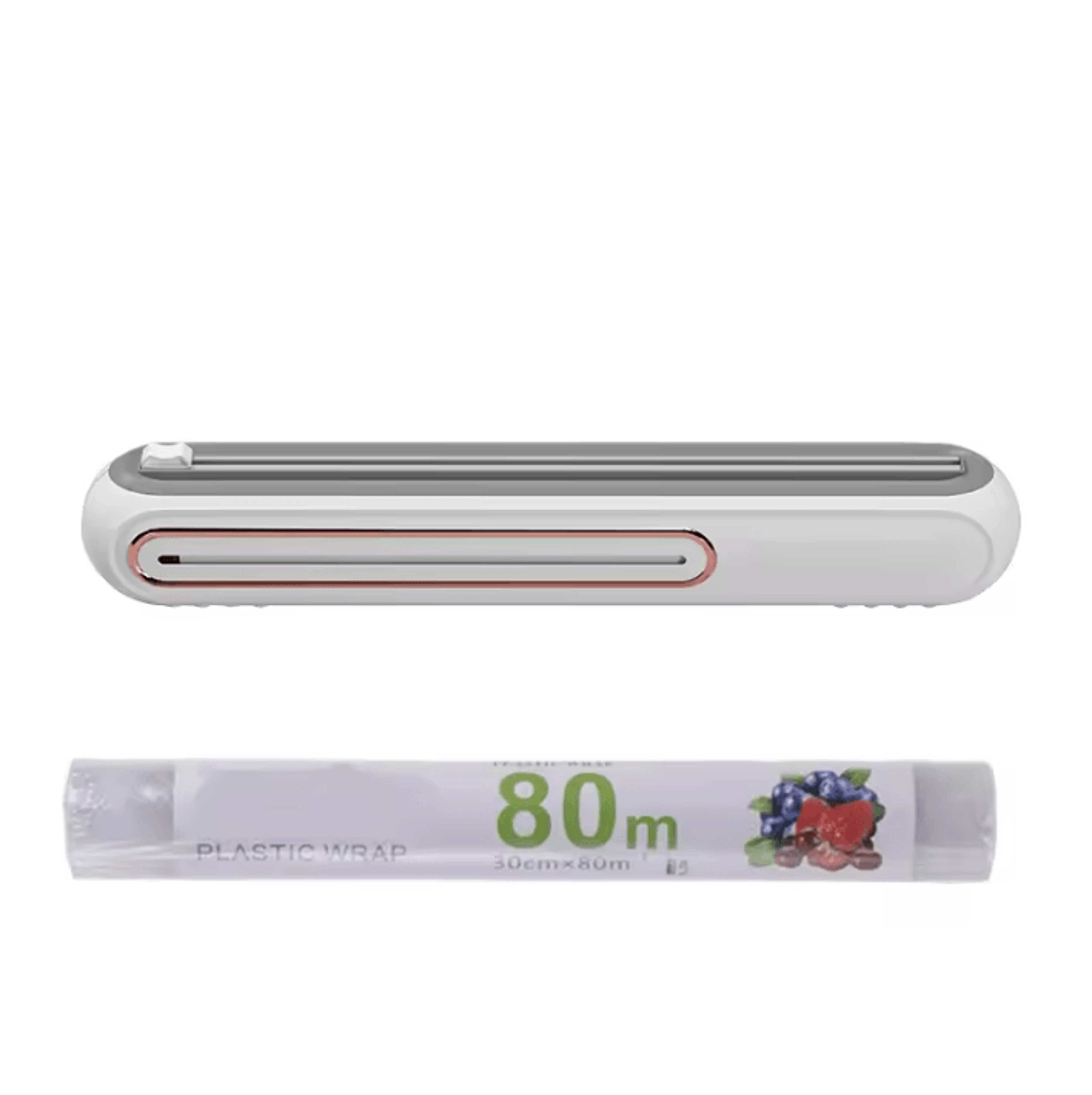 FreshWrap Slide Cutter  Refillable Food Wrap  Foil Dispenser 7