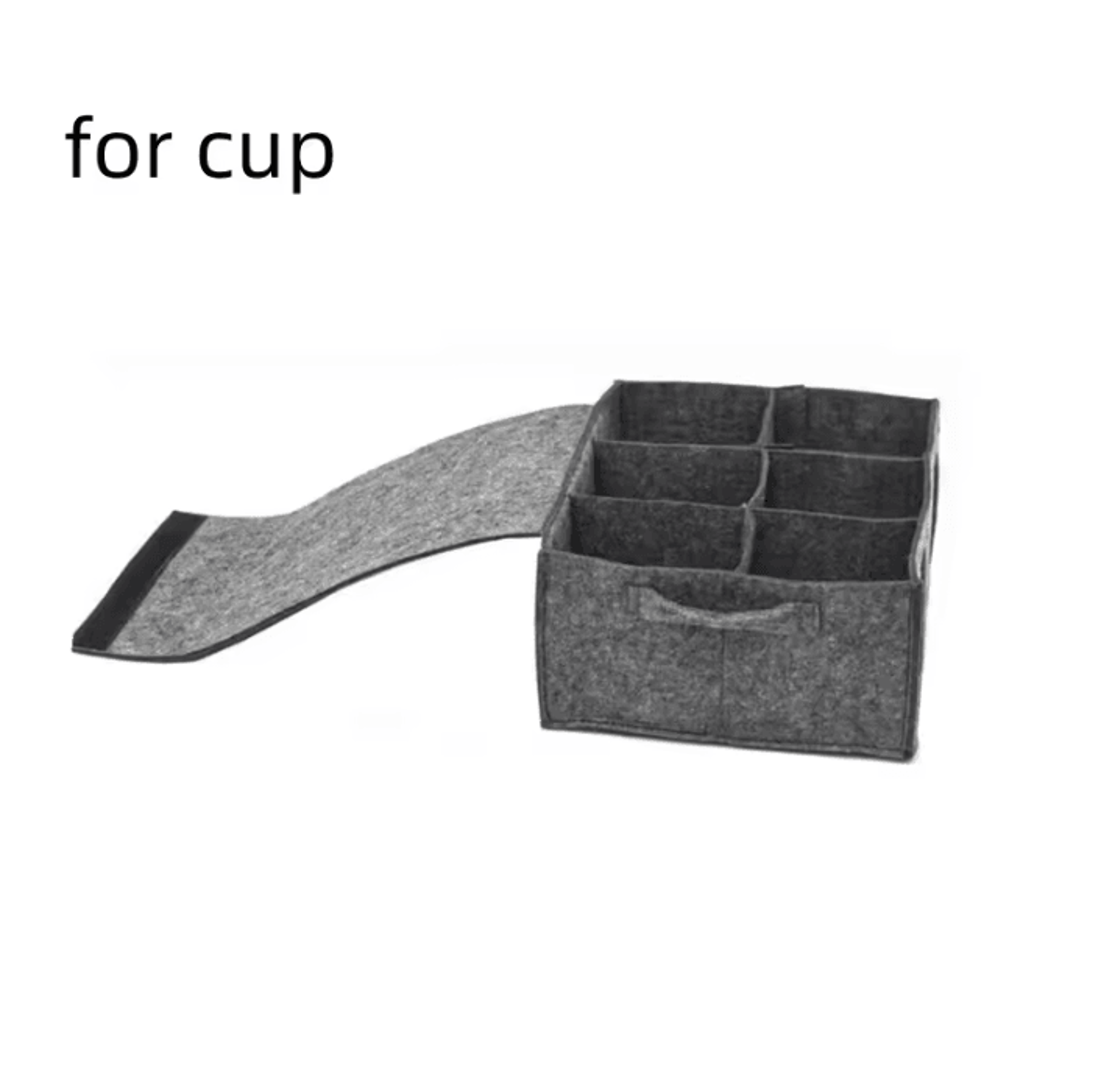 Felt Dish  Cup Storage Protector  Layered Tableware Organizer Bag 4