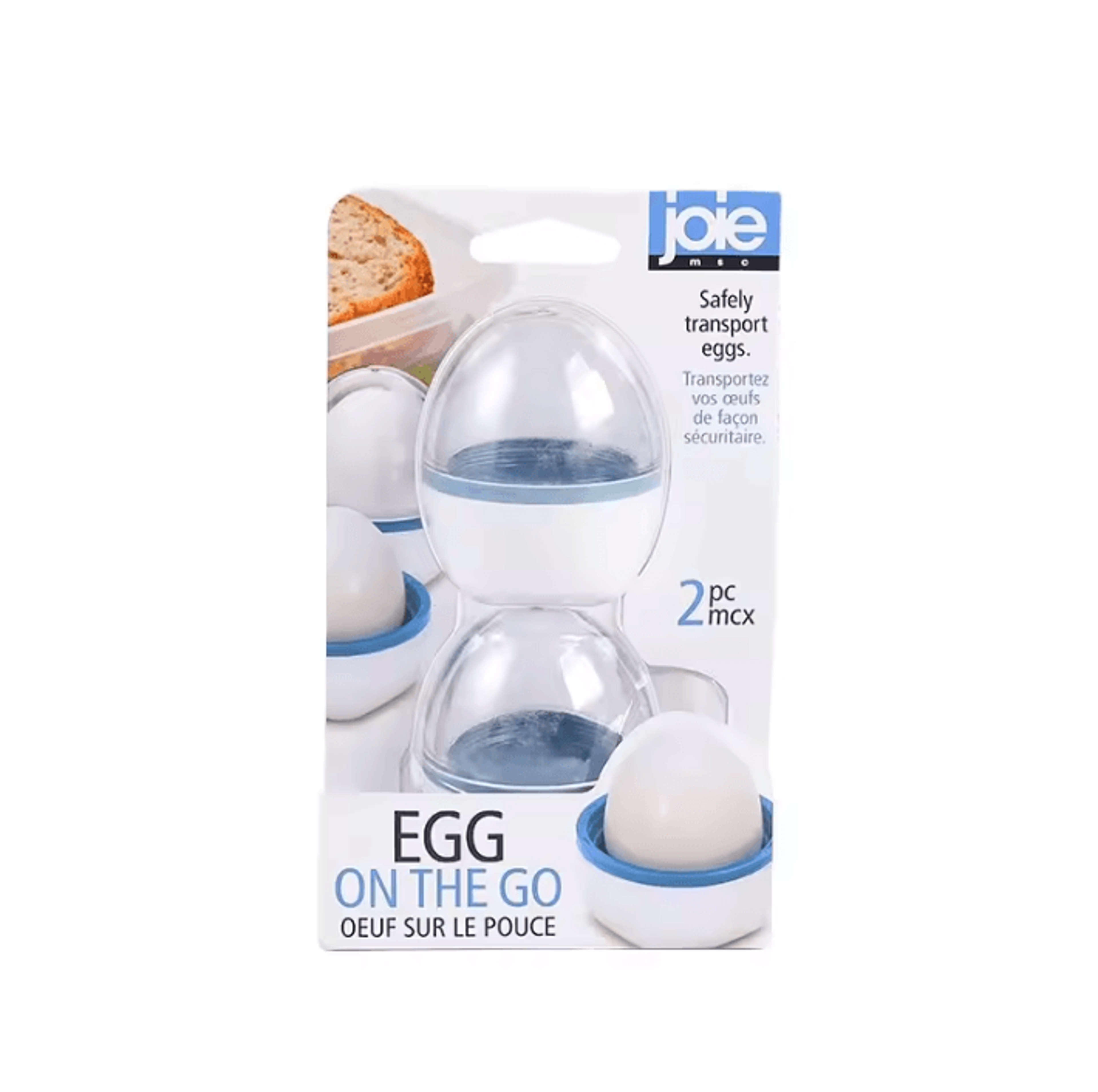 EggSafe Go Portable Shockproof Egg Storage Case Set 4
