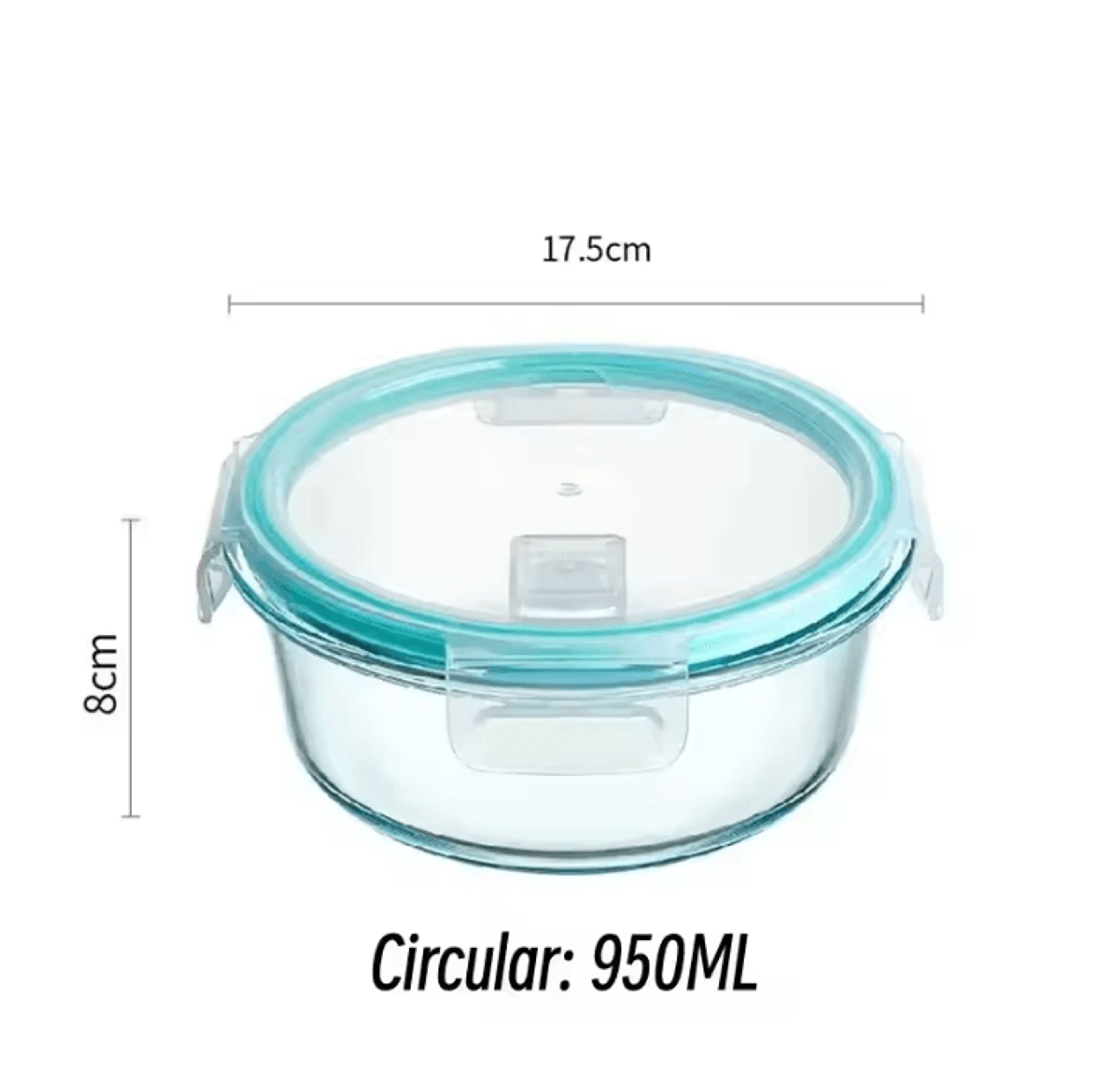 PureSeal Glass Meal Prep Bento Container 7